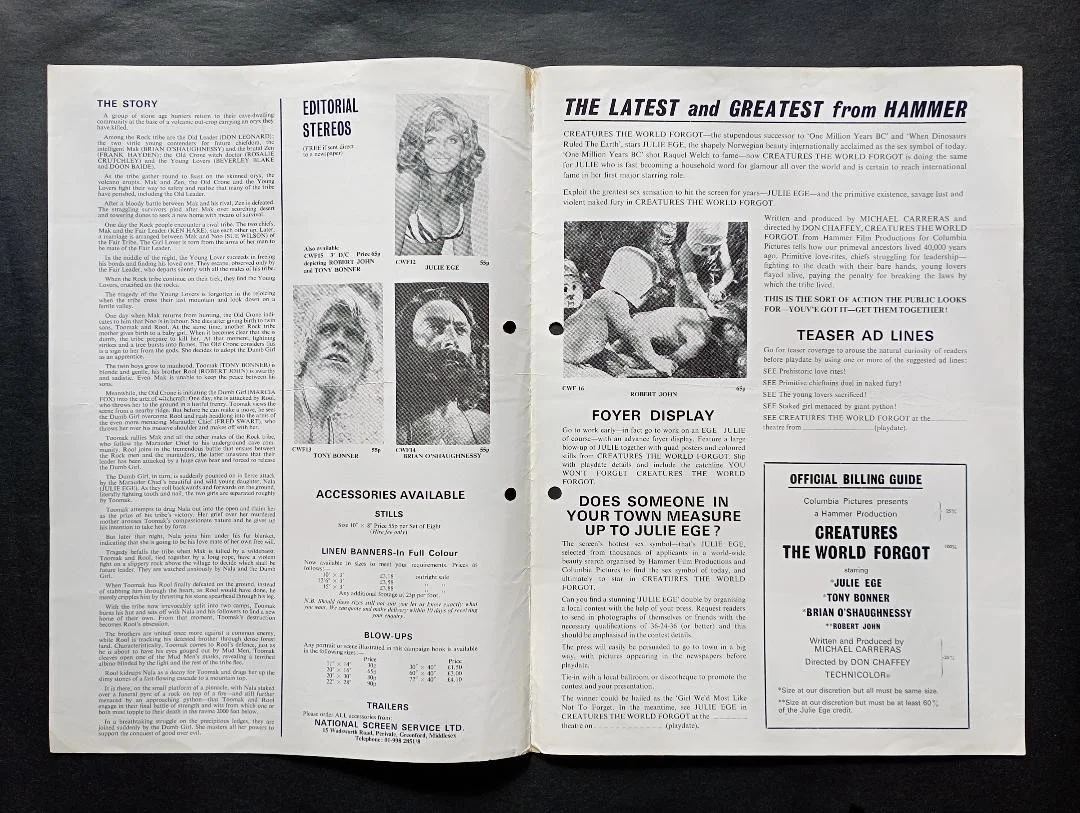 CREATURES THE WORLD FORGOT pressbook, изображение 2