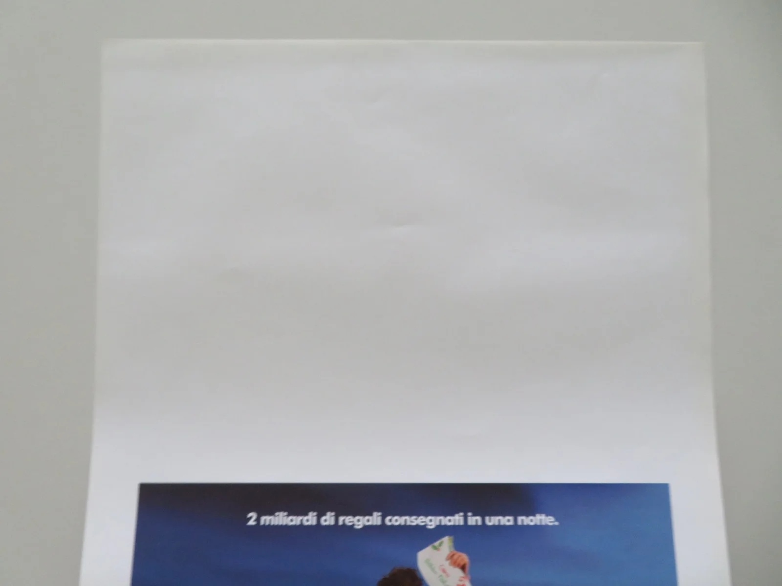 Arthur Christmas ITALIAN LOCANDINA POSTER James Mcavoy Hugh Laurie 2011, изображение 2