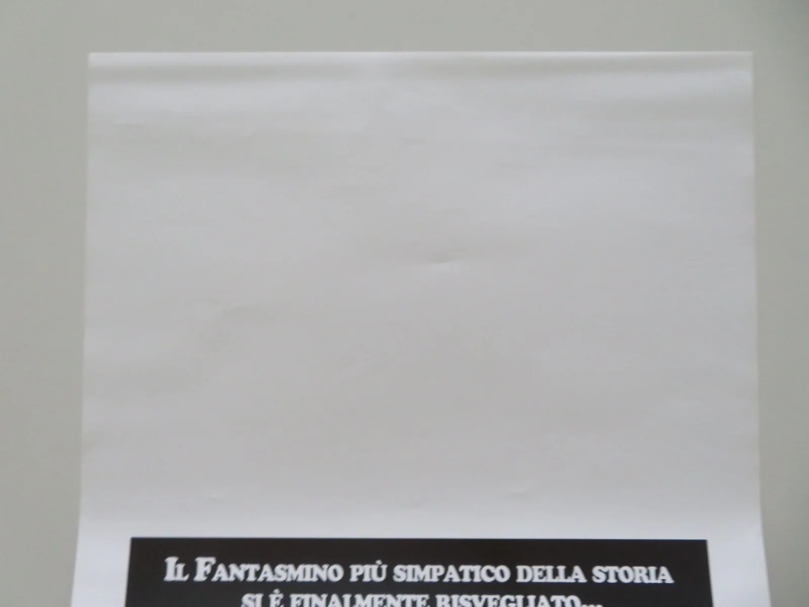 Uibu Fantasmino Fifone ITALIAN LOCANDINA POSTER Michael Herbig Nick Brimble 2006, изображение 2