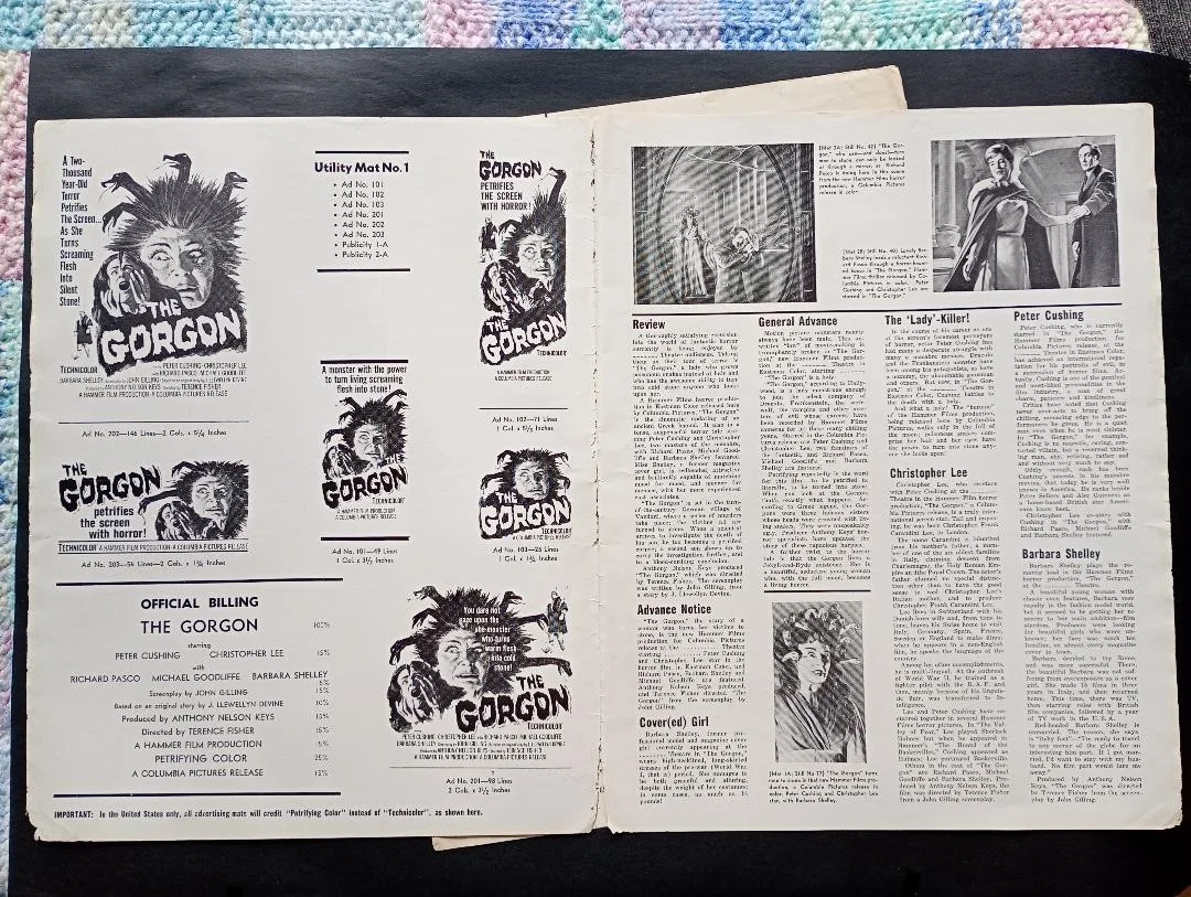 THE GORGON pressbook, изображение 2