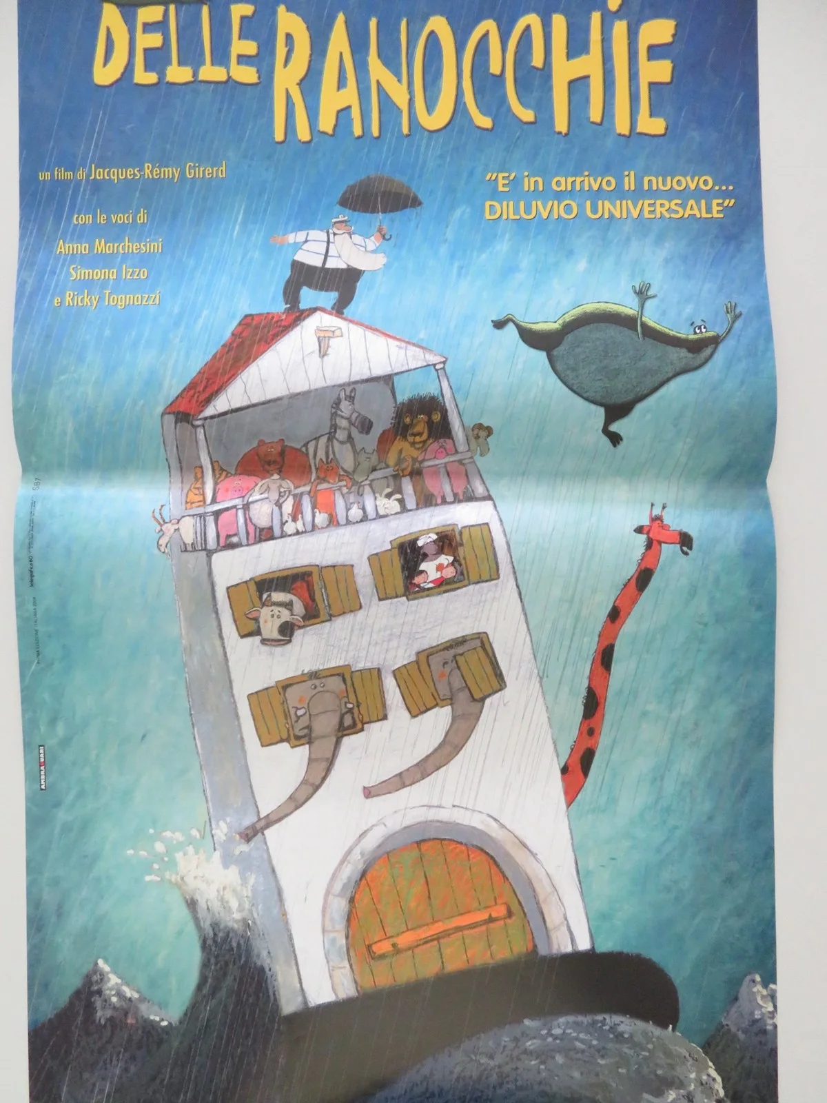 Raining Cats And Dogs ITALIAN LOCANDINA POSTER Piccoli Anouk Grinberg 2003, изображение 3