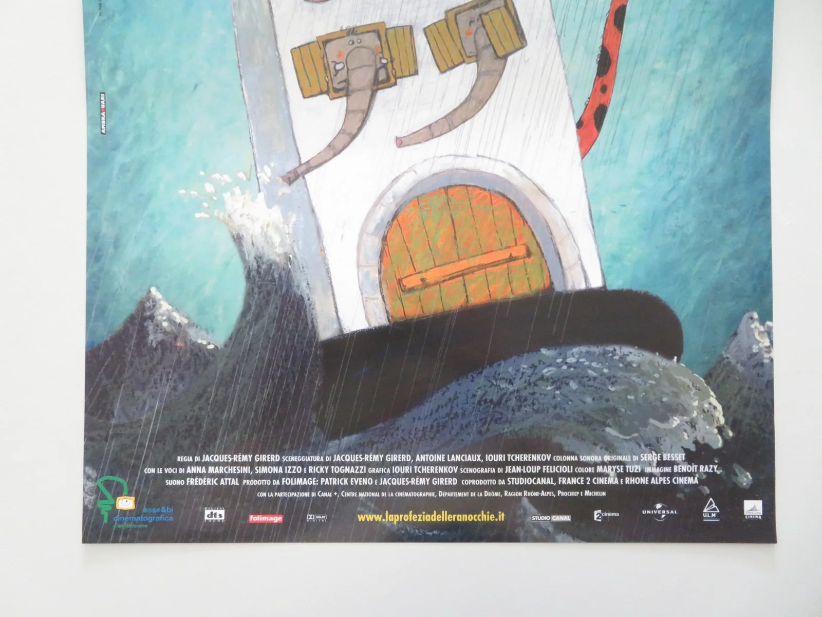 Raining Cats And Dogs ITALIAN LOCANDINA POSTER Piccoli Anouk Grinberg 2003, изображение 4