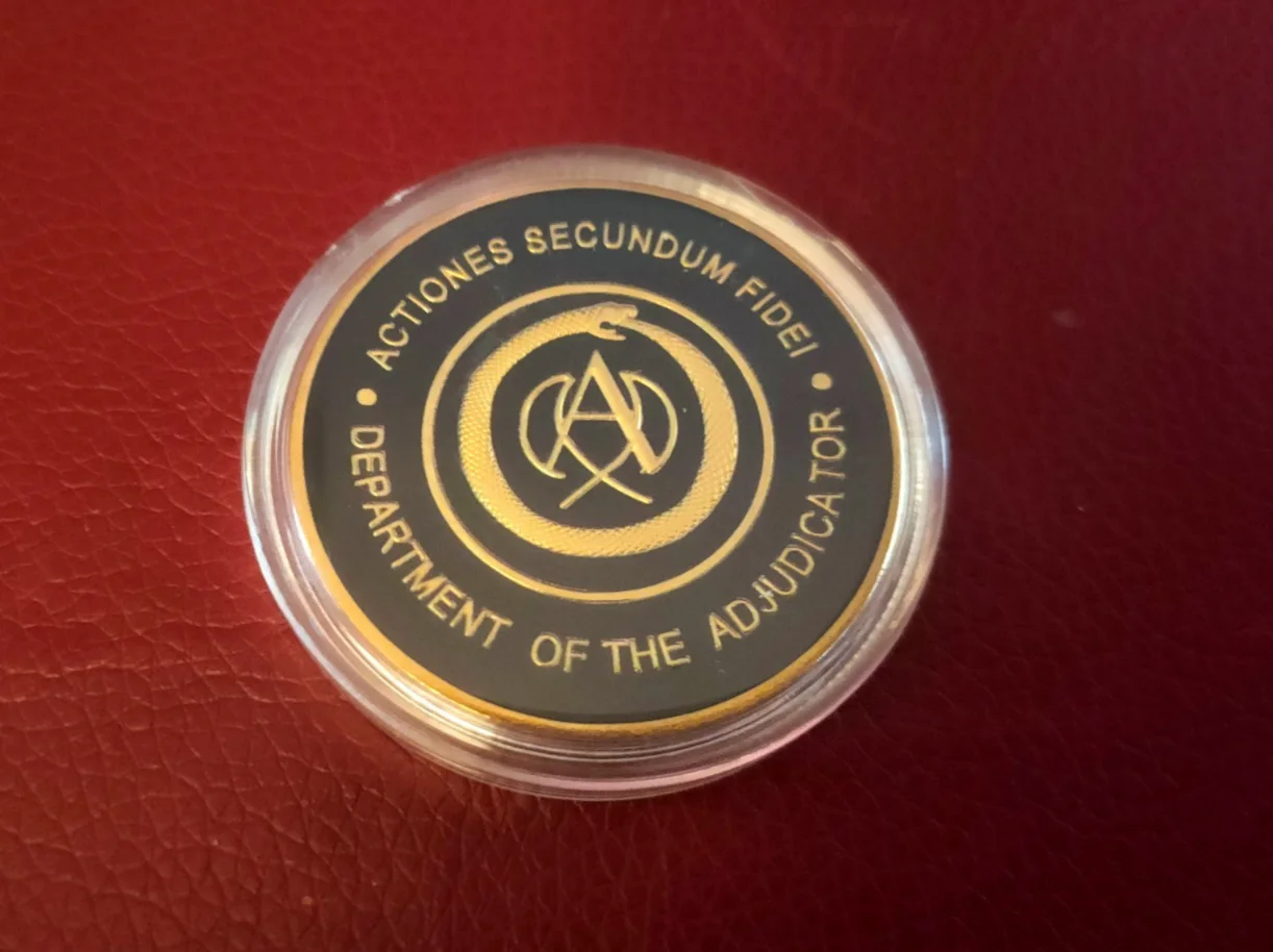PROP - John Wick Adjudicator coin, image 4