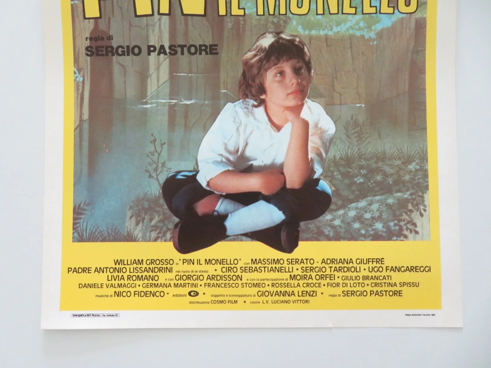 Pin Il Monello ITALIAN LOCANDINA POSTER William Grosso Massimo Serato 1982, image 4