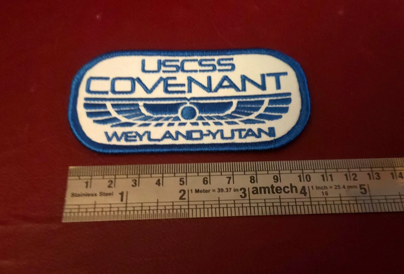 PATCH - USCSS Covenant Weyland Yutani Corp Crew Uniform Alien Cosplay, image 3