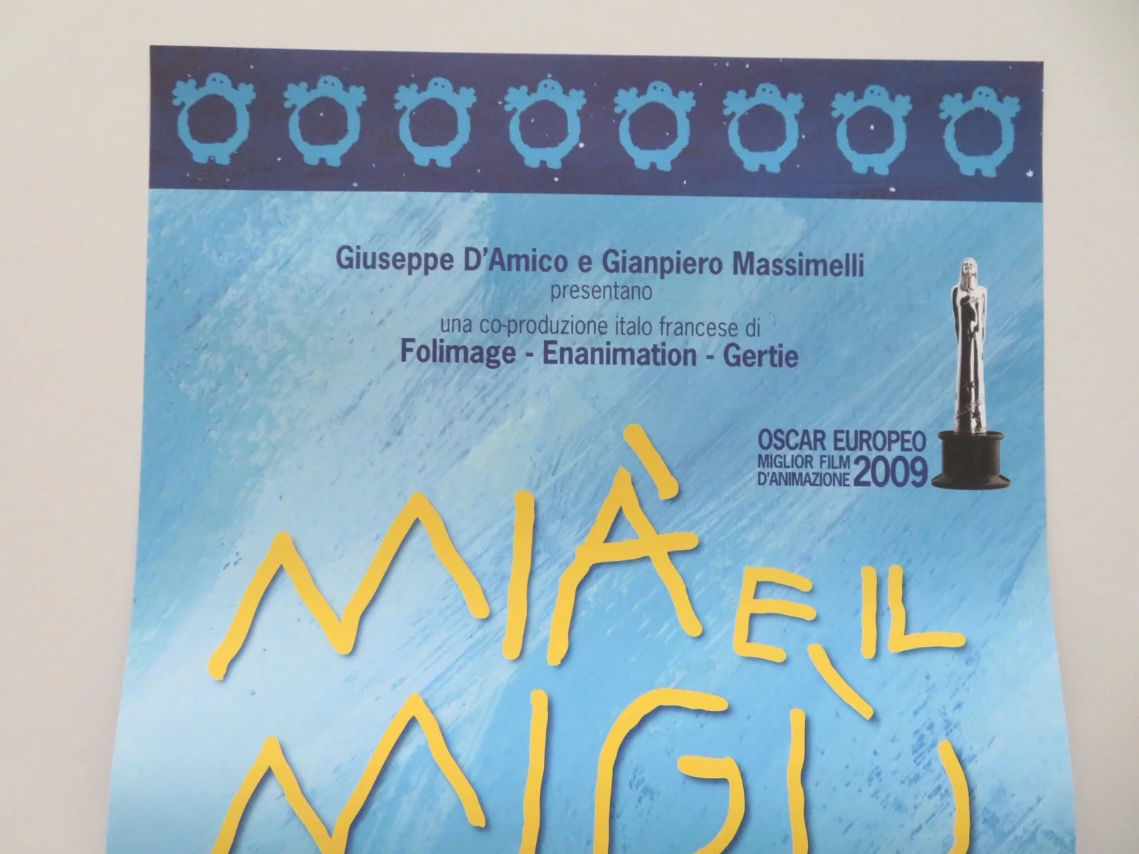 Mia And The Migoo ITALIAN LOCANDINA POSTER Dany Boon Matthew Modine 2008, изображение 2