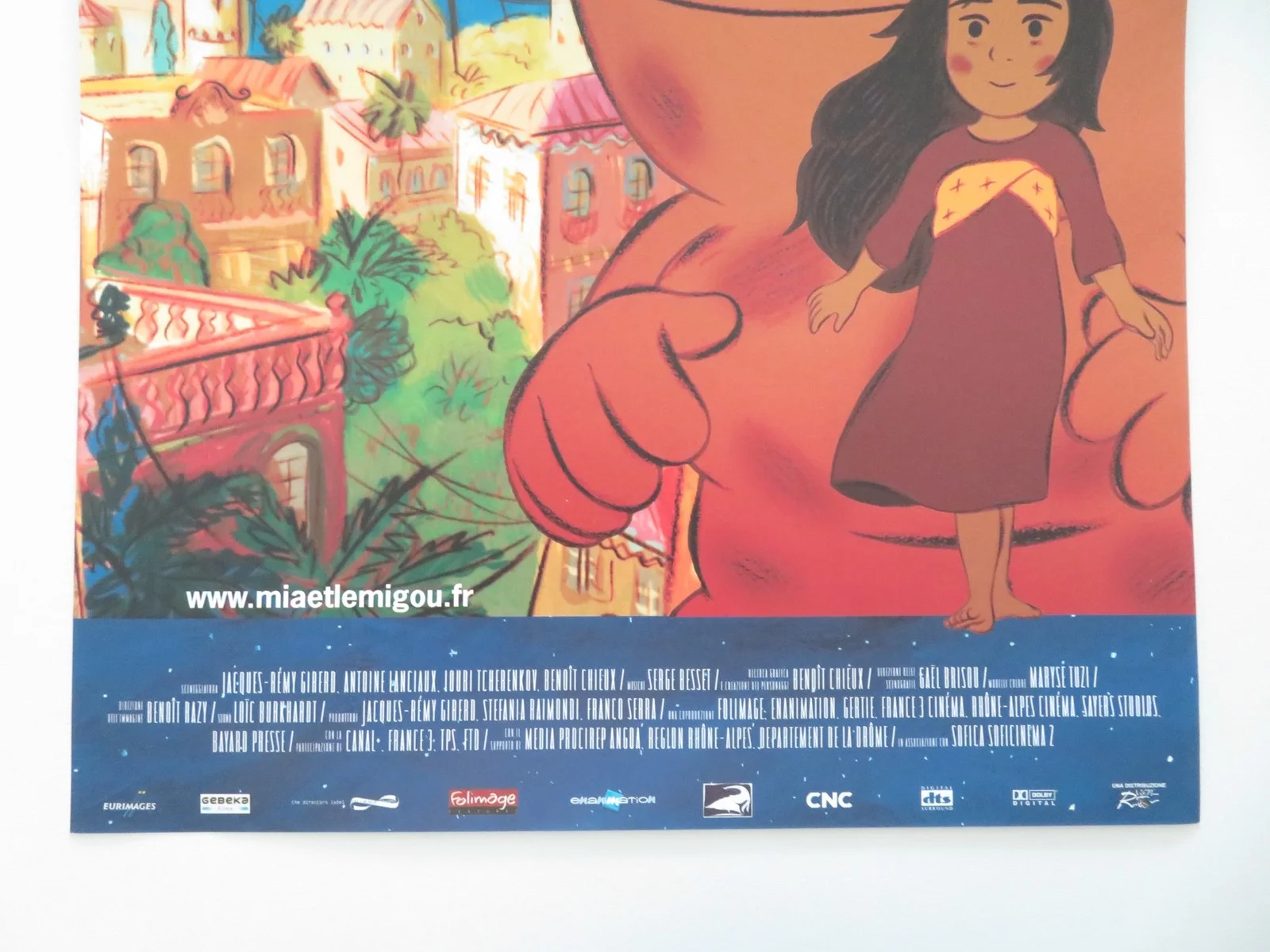Mia And The Migoo ITALIAN LOCANDINA POSTER Dany Boon Matthew Modine 2008, изображение 4