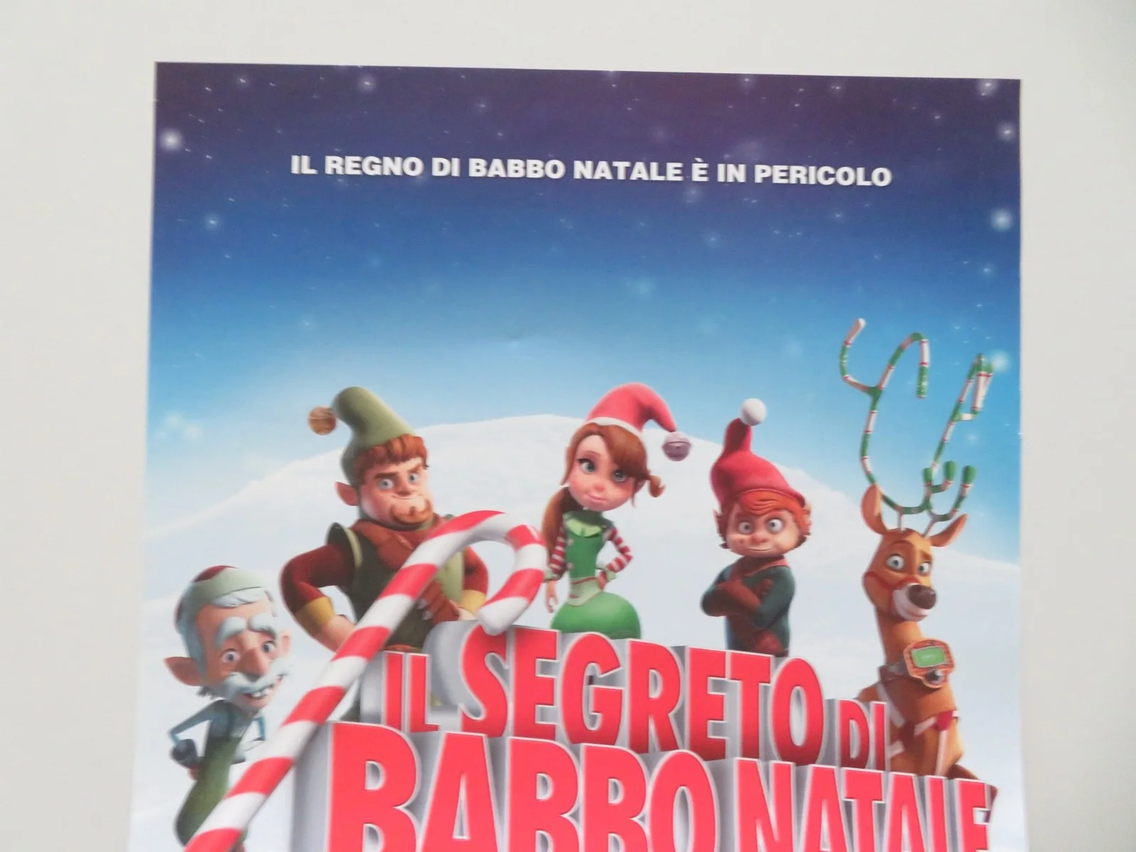 Il Segreto Di Babbo Natale ITALIAN LOCANDINA POSTER Joan Collins Tim Curry 2013, изображение 2