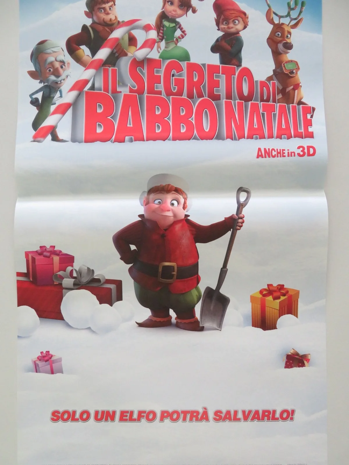 Il Segreto Di Babbo Natale ITALIAN LOCANDINA POSTER Joan Collins Tim Curry 2013, изображение 3