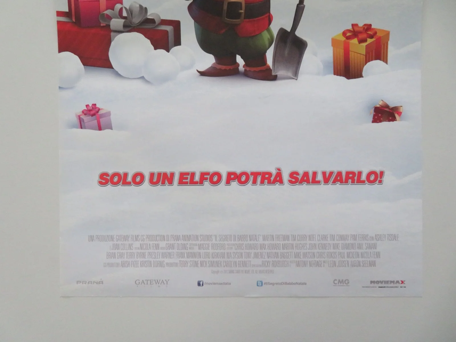 Il Segreto Di Babbo Natale ITALIAN LOCANDINA POSTER Joan Collins Tim Curry 2013, изображение 4