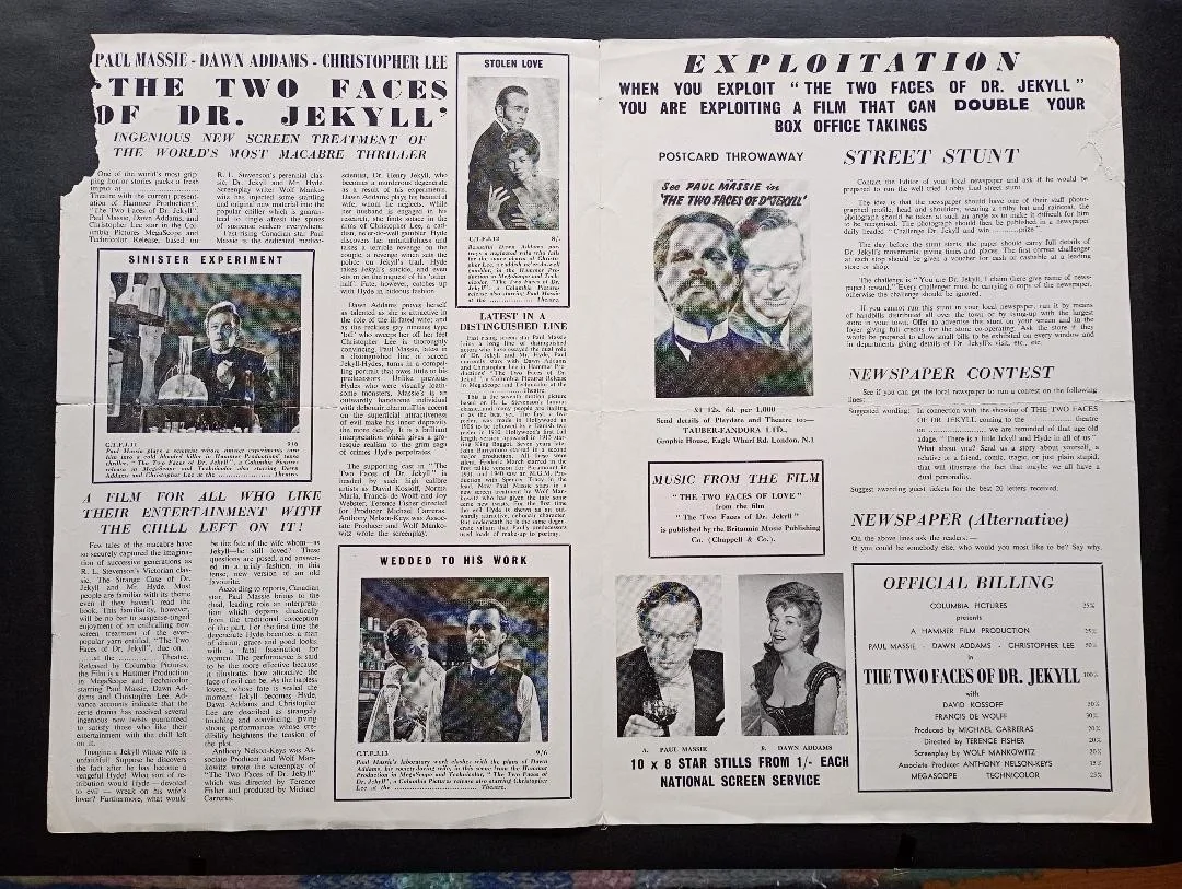 2 FACES OF DR. JEKYLL pressbook, image 2
