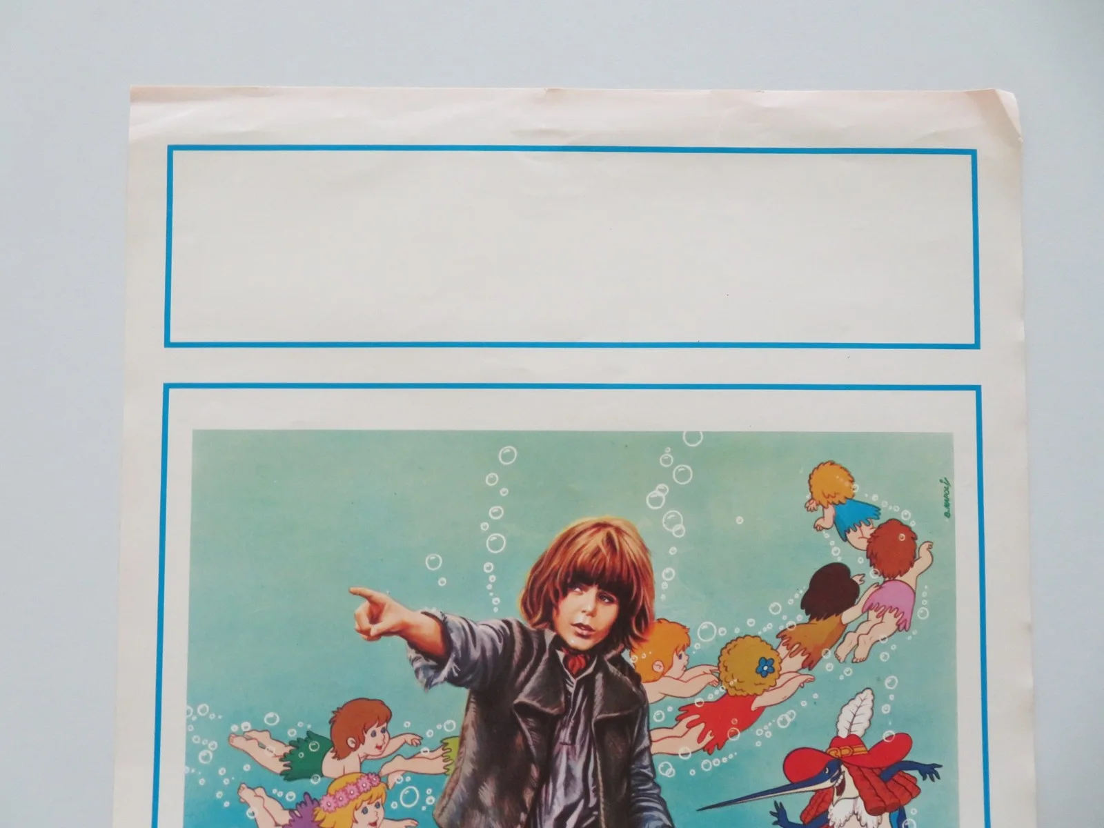 Water Babies ITALIAN LOCANDINA POSTER James Mason Bernard Cribbins 1981, изображение 2