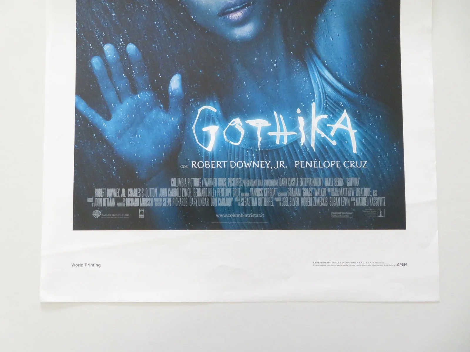 Gothika ITALIAN LOCANDINA POSTER HALLE BERRY ROBERT DOWNEY JR. 2003, изображение 4