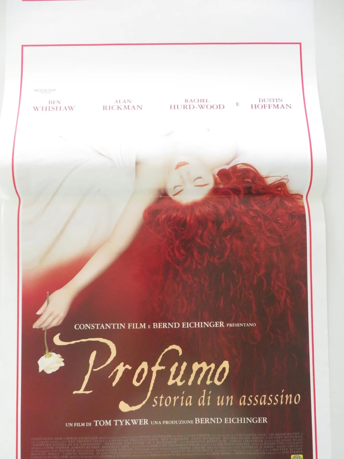 Perfume: The Story Of A Murderer ITALIAN LOCANDINA POSTER WISHAW RICKMAN 2006, изображение 3