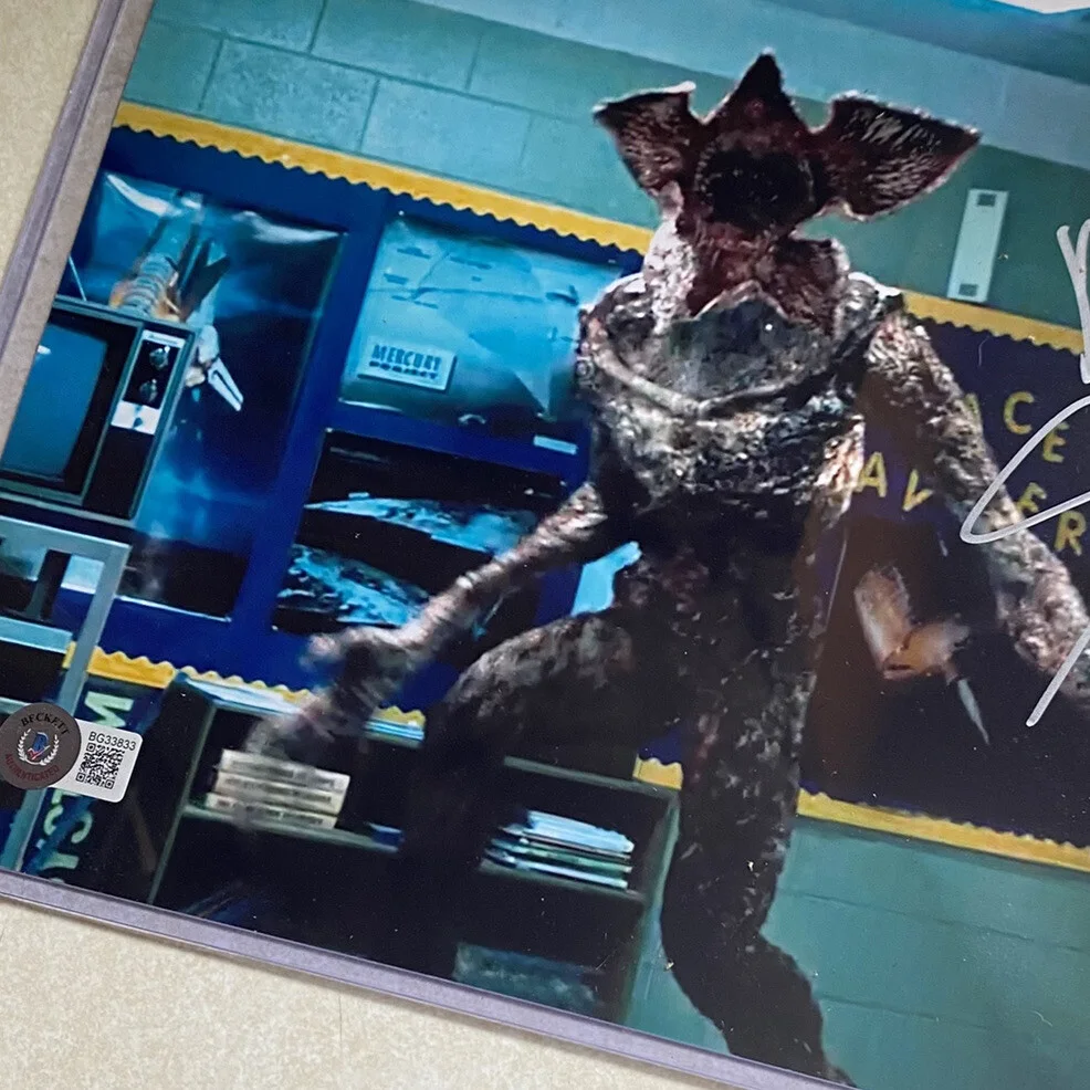 Mark Steger — Mark Steger Autographed Photo Signed Beckett COA Demogorgon Stranger Things, image 2