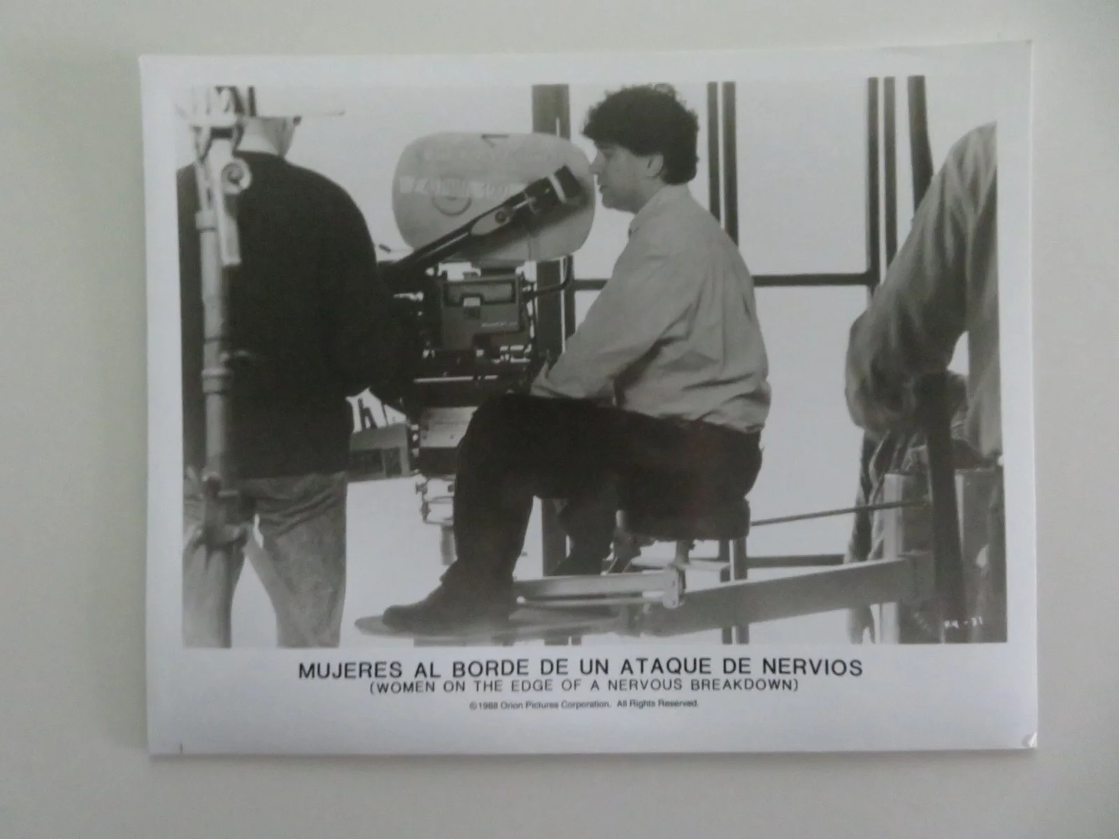 Women On The Verge Of A Nervous Breakdown - B MOVIE STILL PHOTO LOT OF 3 1988, изображение 5