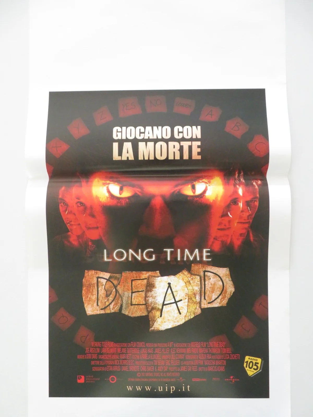 Long Time Dead ITALIAN LOCANDINA POSTER JOE ABSOLOM LARA BELMONT 2002, изображение 3