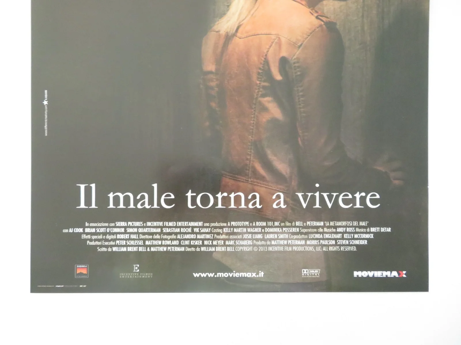 Wer: The Legend Reborn ITALIAN LOCANDINA POSTER A.J COOK B. SCOTT O'CONNOR 2013, изображение 4