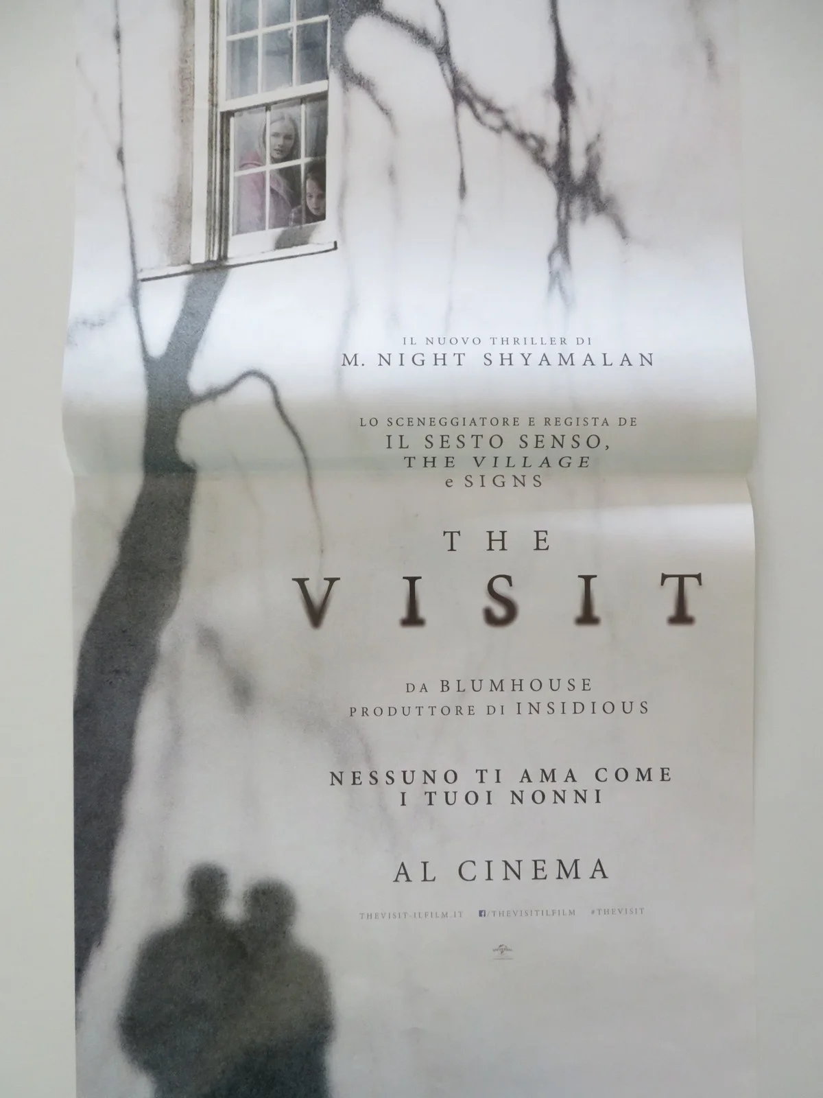 The Visit ITALIAN LOCANDINA POSTER OLIVIA DEJONGE ED OXENBOULD 2015, изображение 3