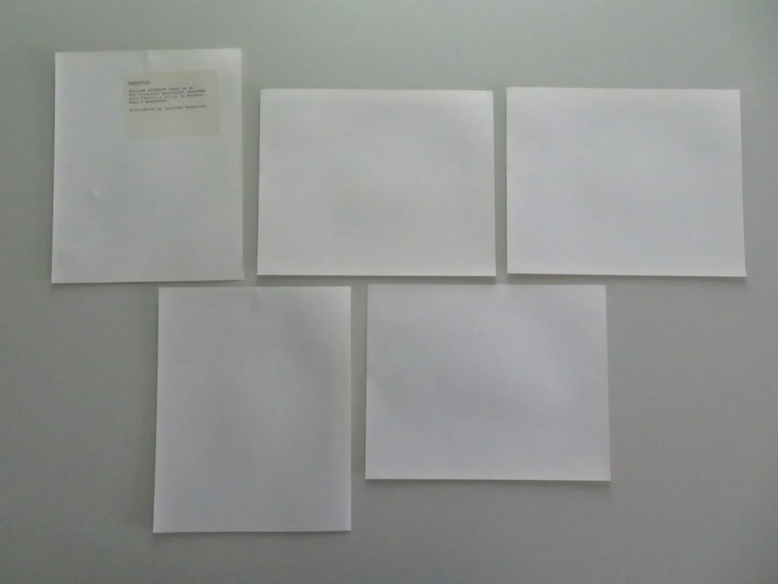 Manhunter MOVIE STILL PHOTO LOT OF 5 WILLIAM PETERSON BRIAN COX 1986, изображение 2