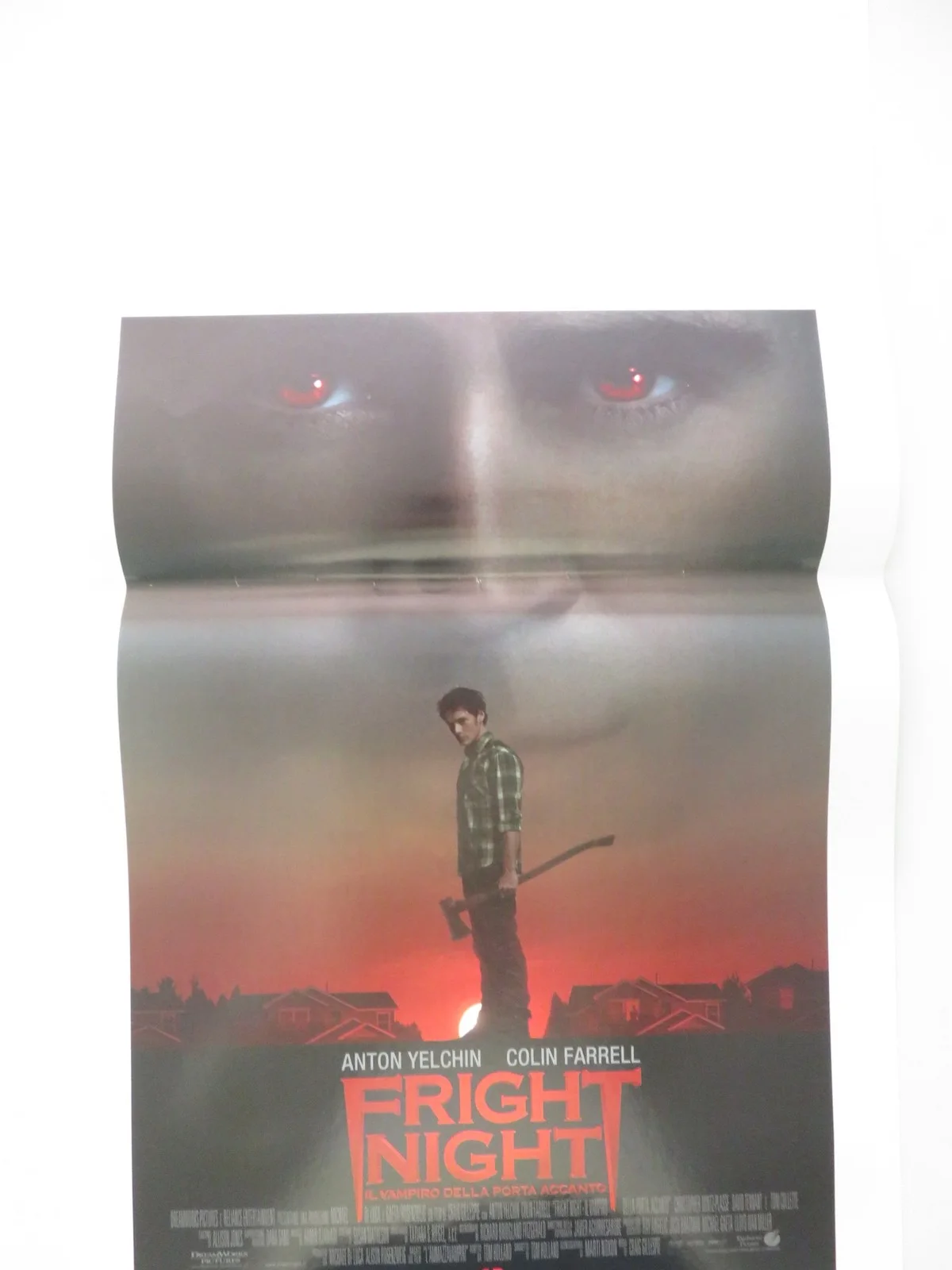 Fright Night ITALIAN LOCANDINA POSTER COLIN FARRELL ANTON YELCHIN 2011, изображение 3