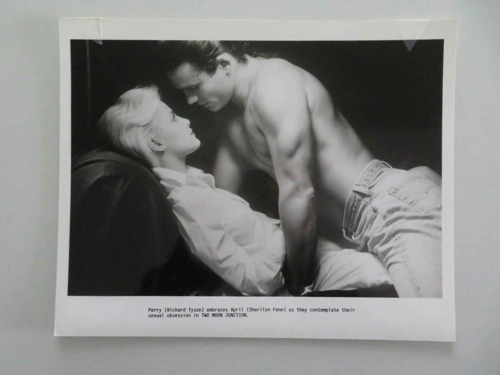 Two Moon Junction -C MOVIE STILL PHOTO LOT OF 2 SHERILYN FENN RICHARD TYSON 1988, изображение 4