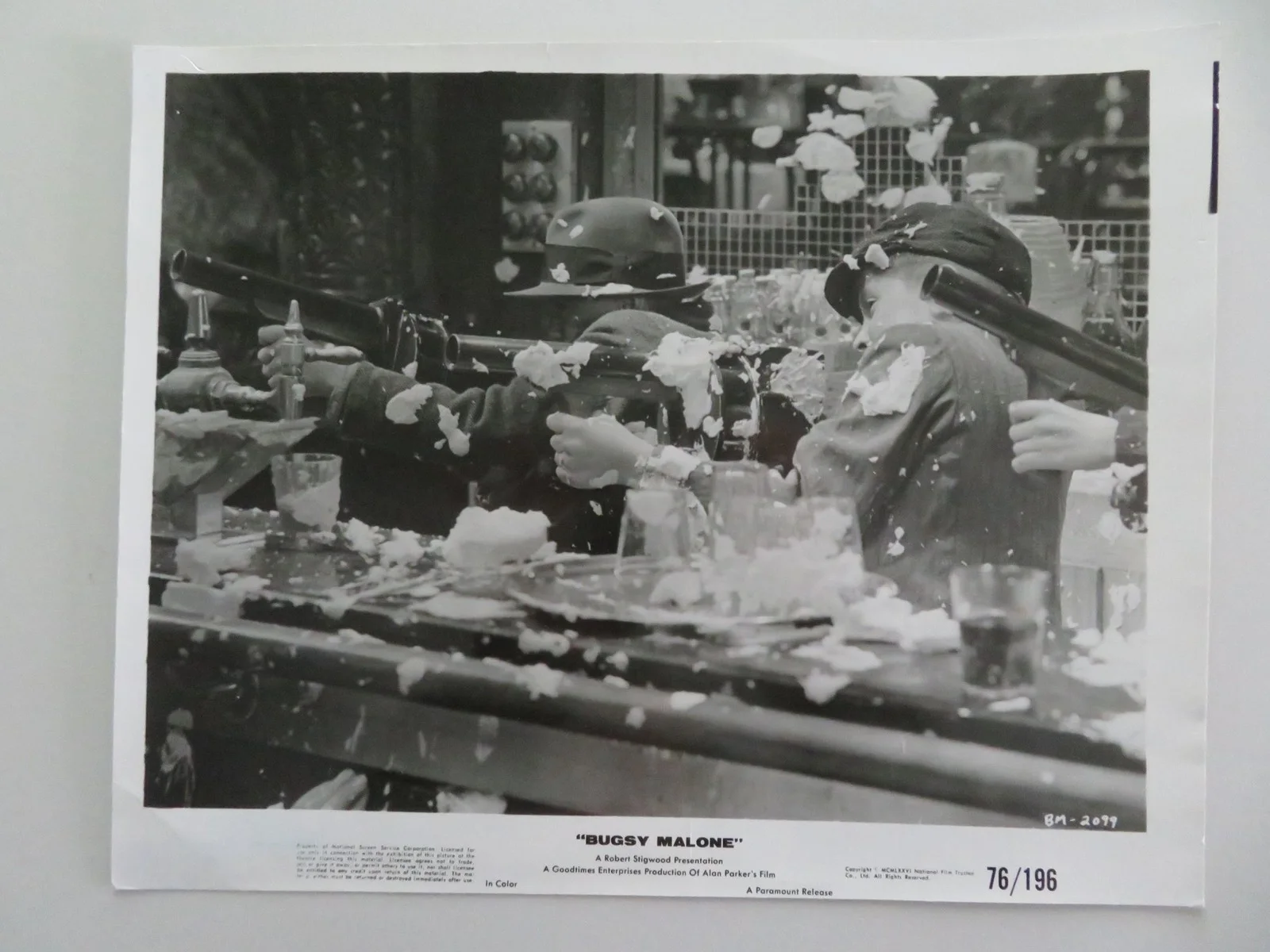 Bugsy Malone MOVIE STILL PHOTO LOT OF 2 SCOTT BAIO JODIE FOSTER 1976, изображение 5