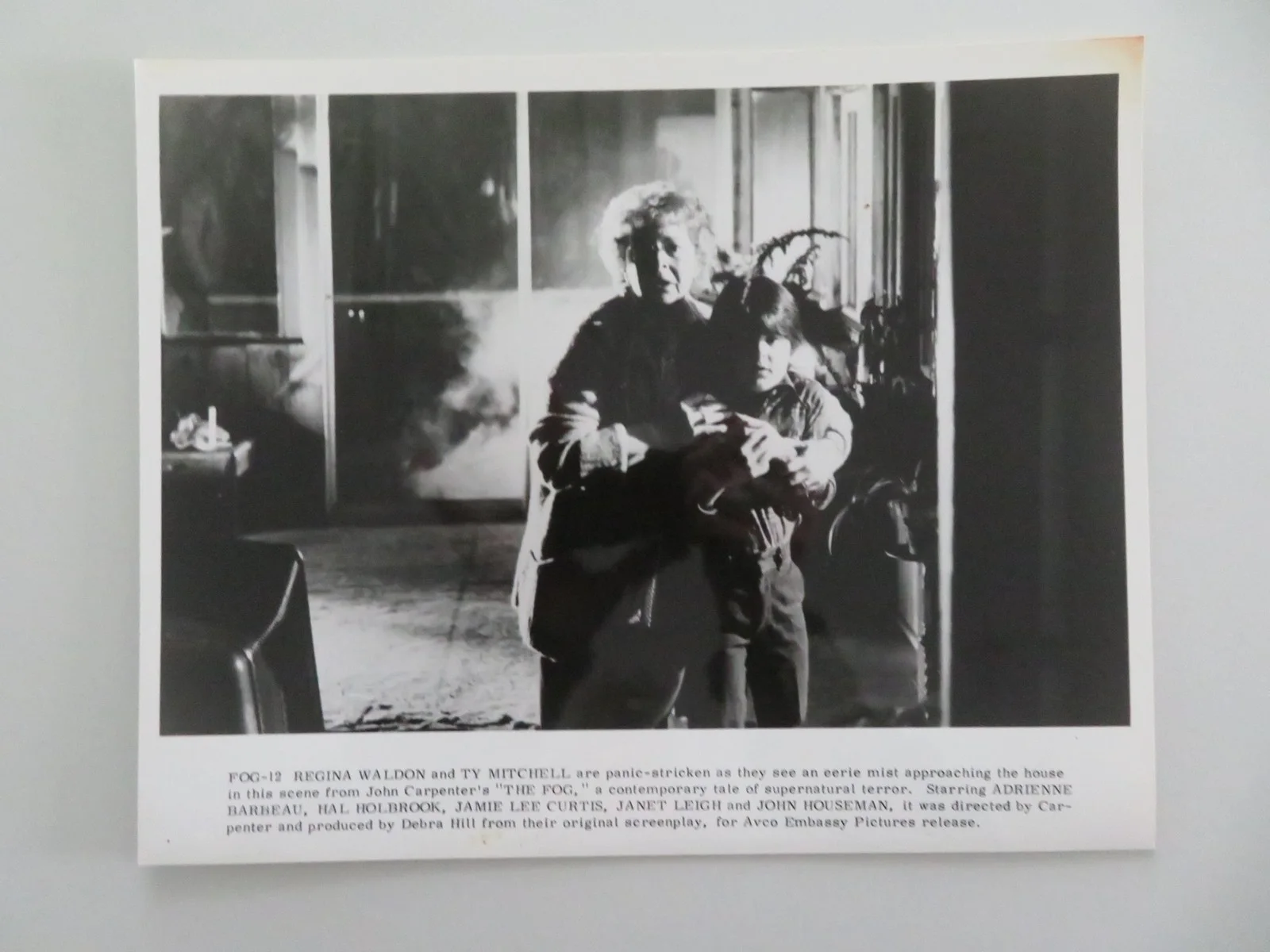 The Fog MOVIE STILL PHOTO LOT OF 2 JANET LEIGH JAMIE LEE CURTIS 1980, изображение 5