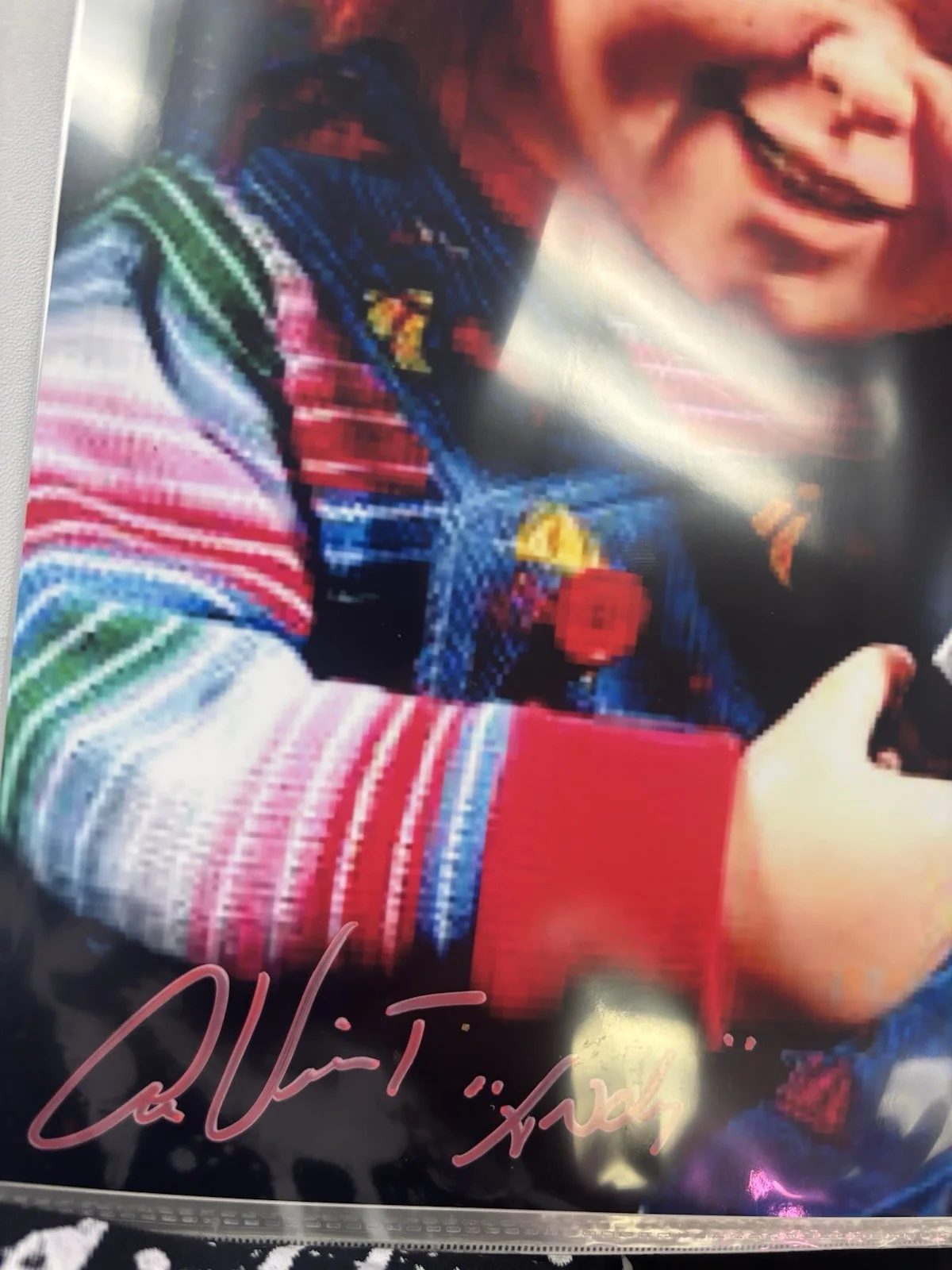 ALEX VINCENT — ALEX VINCENT "ANDY" CHUCKY MOVIE AUTOGRAPHED INSCRIBED 8X10 PHOTO BECKETT-,, изображение 2