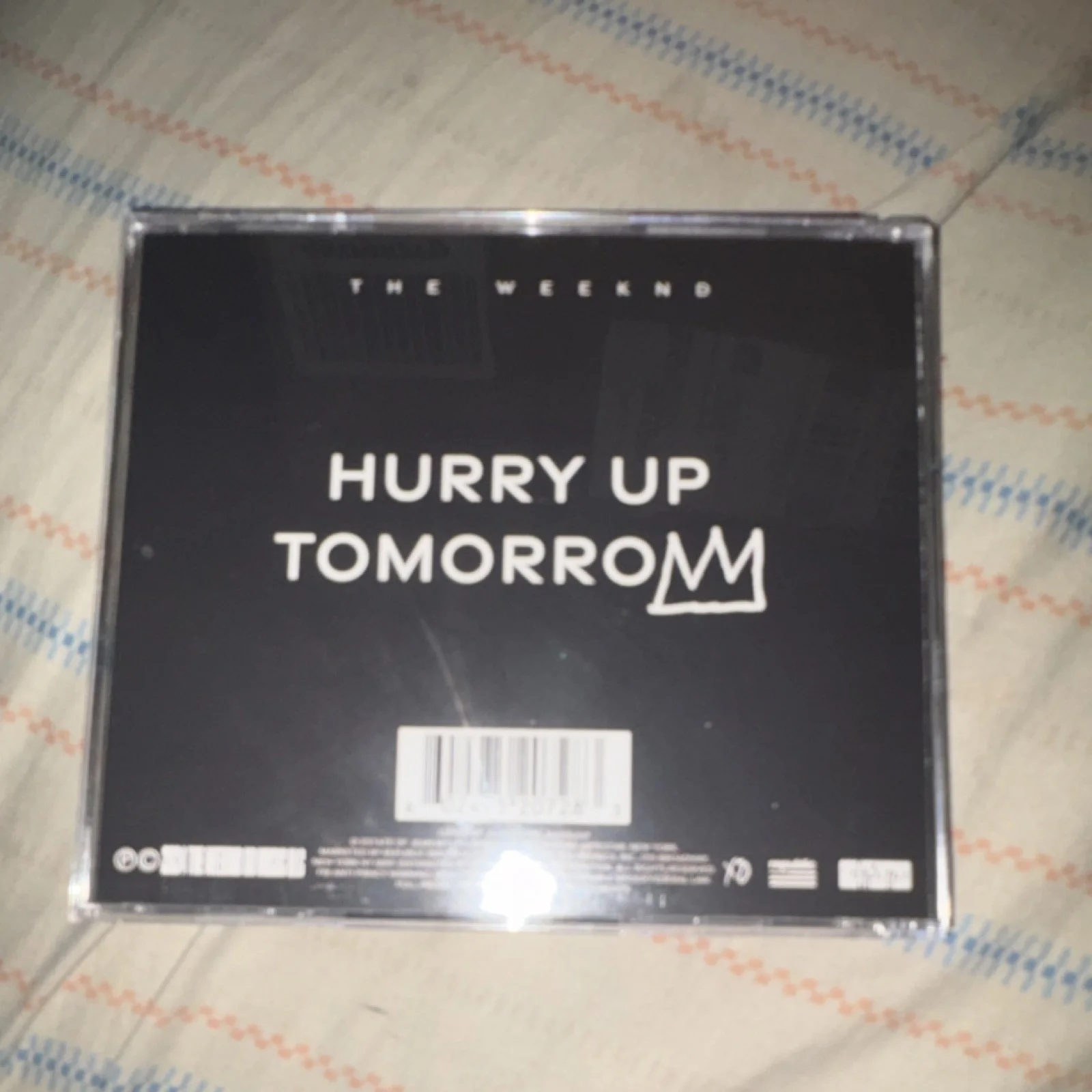 The Weeknd Signed Hurry Up Tomorrow Original Music CD & Card Collectible, image 2