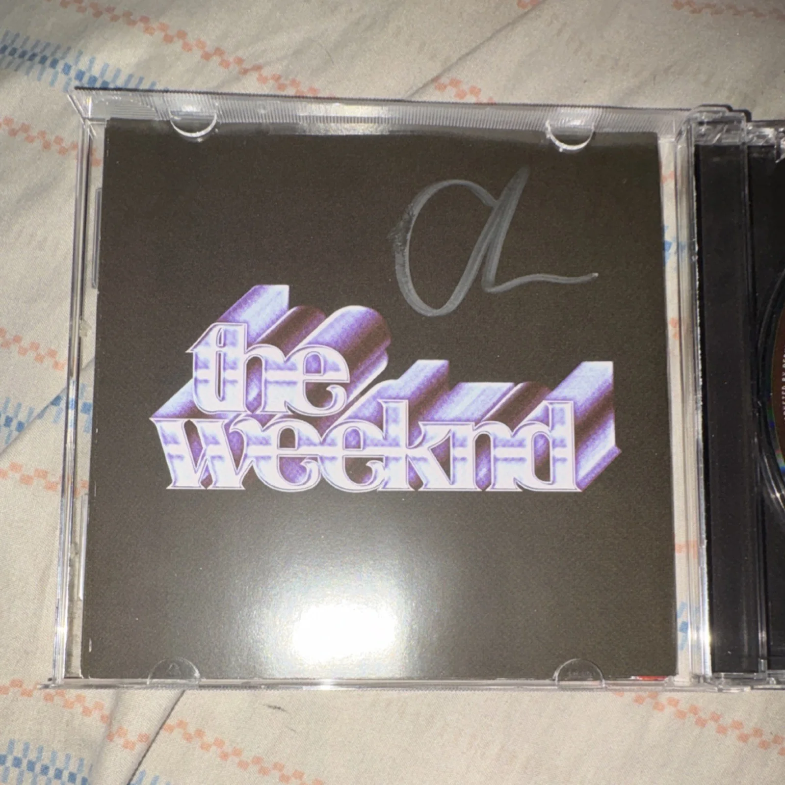 The Weeknd Signed “Dawn FM” Original Music CD Album Autographed Collectible, изображение 3