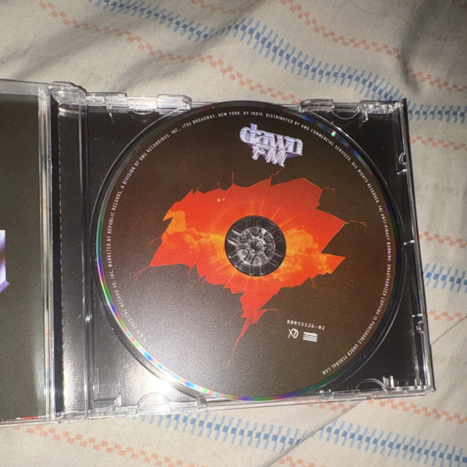 The Weeknd Signed “Dawn FM” Original Music CD Album Autographed Collectible, изображение 4