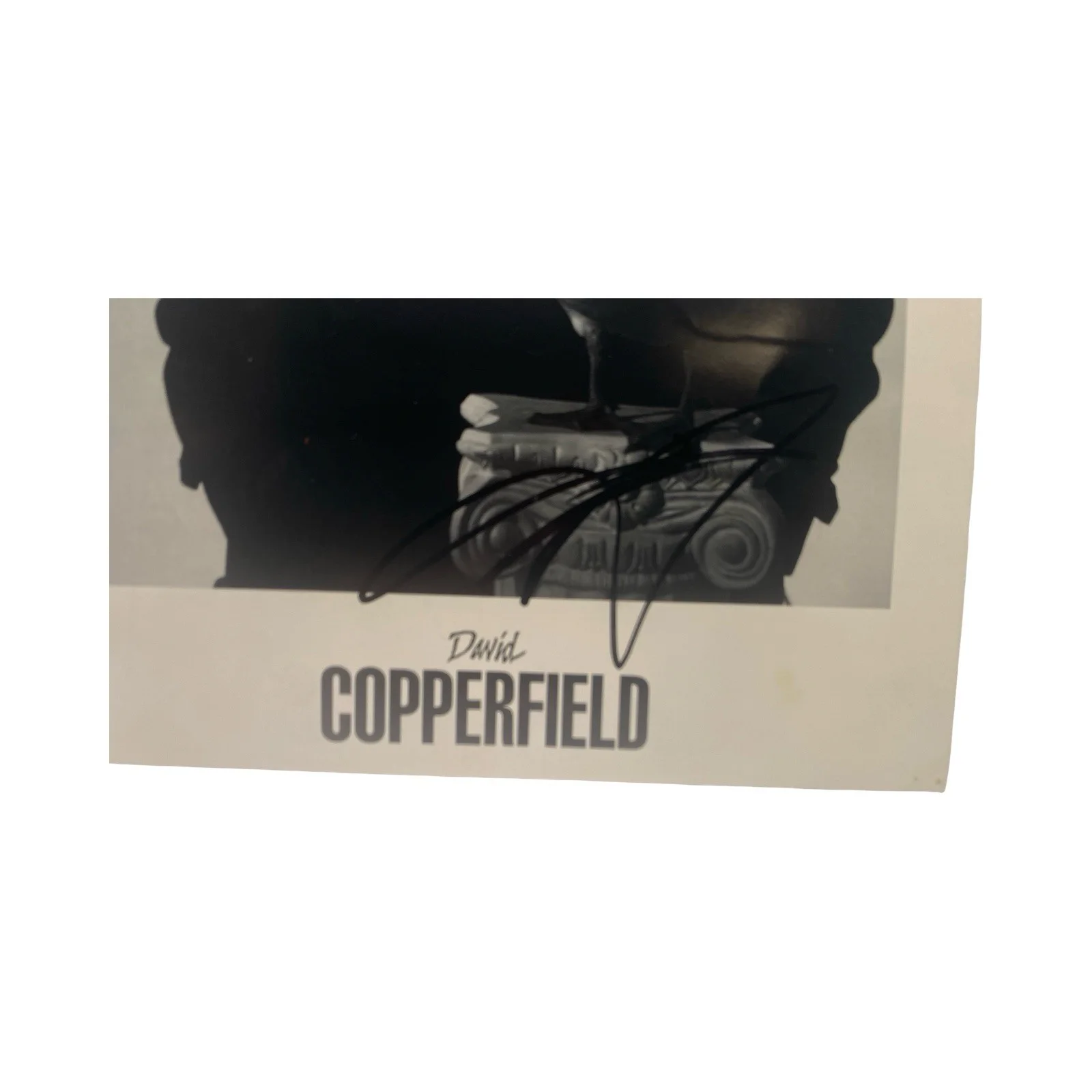 David Copperfield — David Copperfield Signed 8.5x11 Black & White Photo Autographed, изображение 2