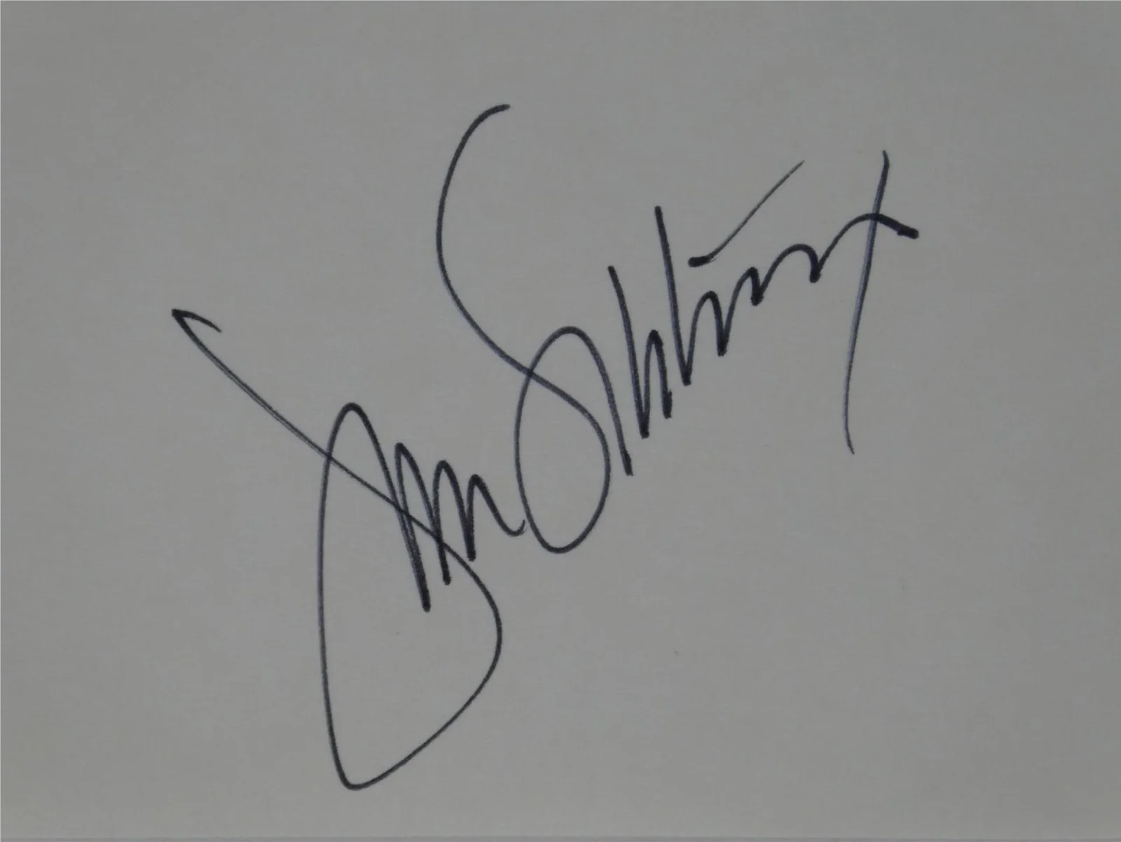 James Sikking — James Sikking Hand Signed Autographed Cut Hill Street Blues, изображение 2