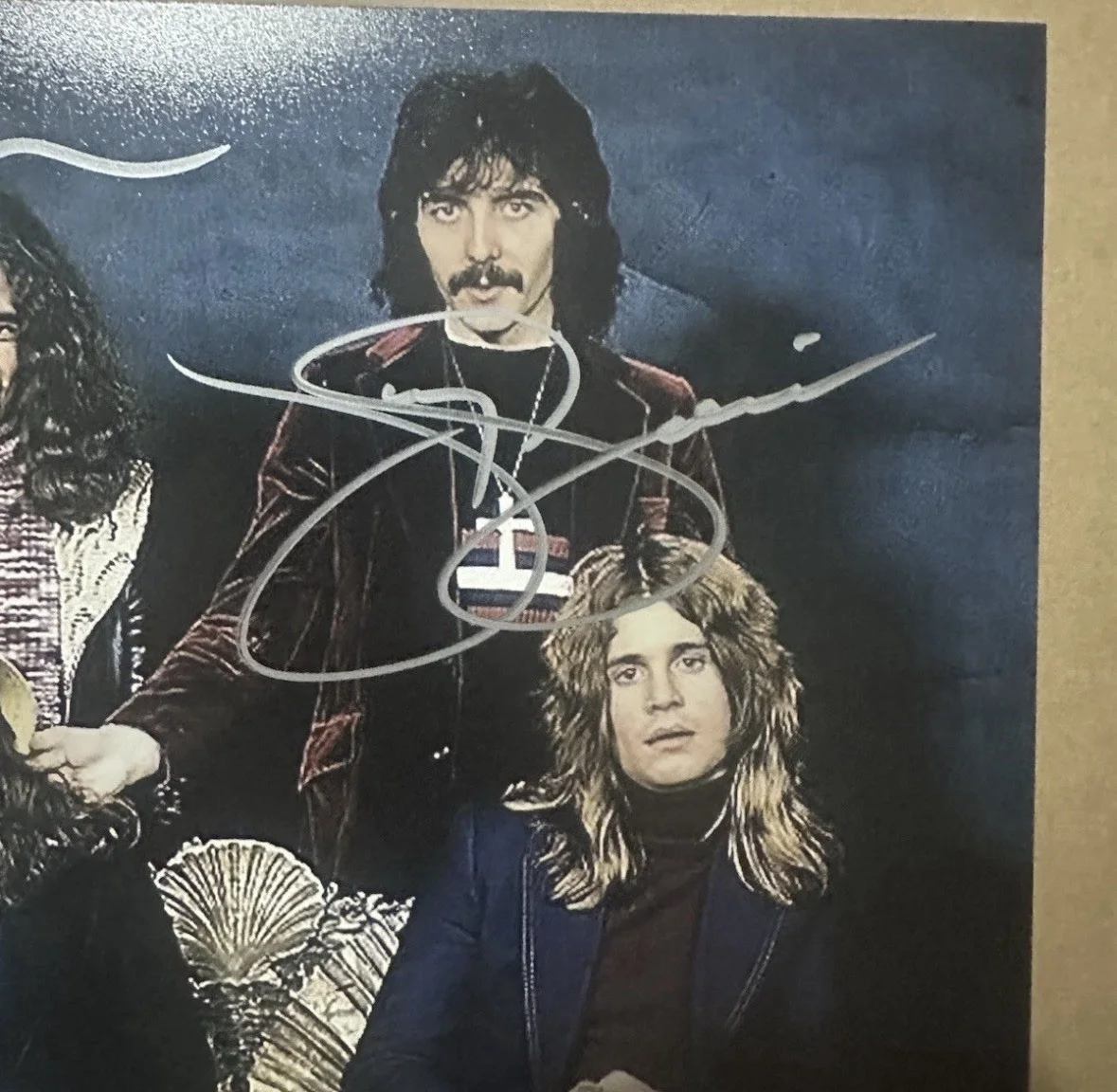 Black Sabbath Full Band Autographed 8x10 photo w/ COA, изображение 3