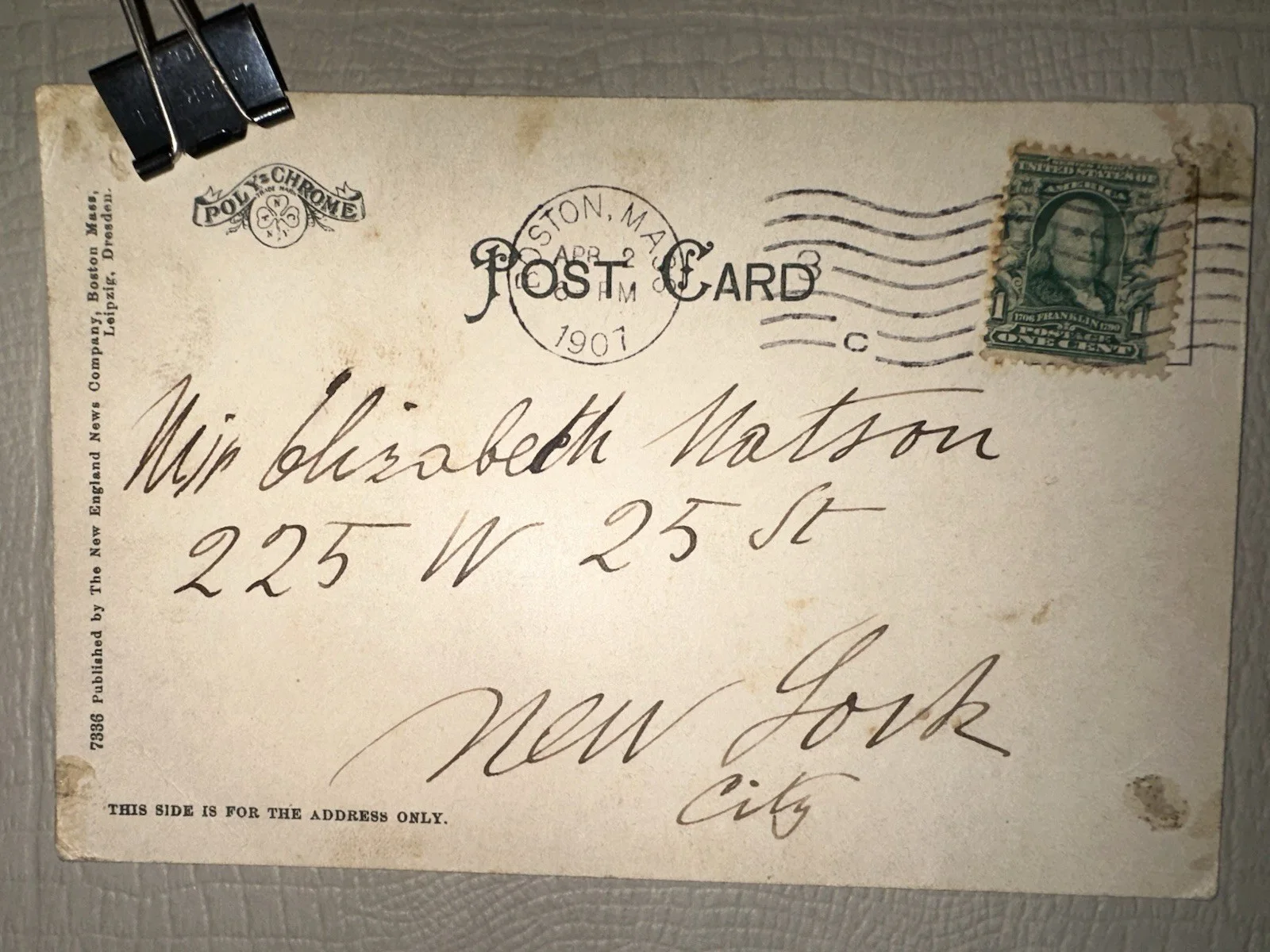 Enrico Caruso — ENRICO CARUSO - PICTURE POST CARD SIGNED, image 2