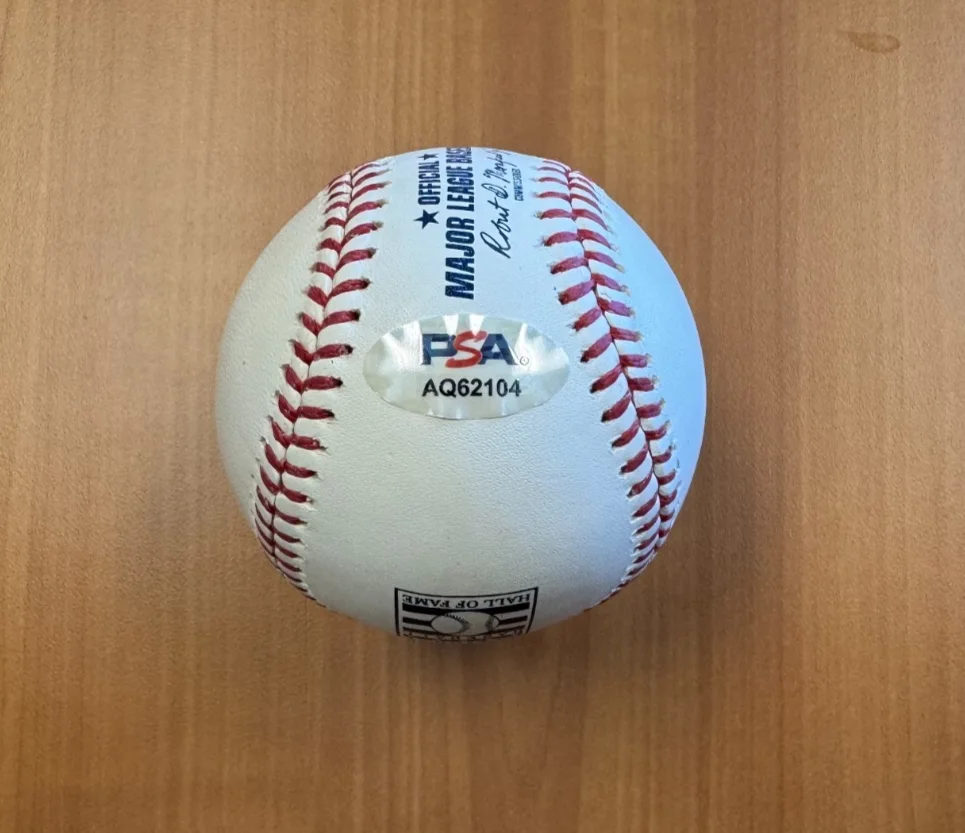 Kane Brown Signed Autographed ROMLB Hall of Fame Baseball PSA/DNA COA, изображение 2