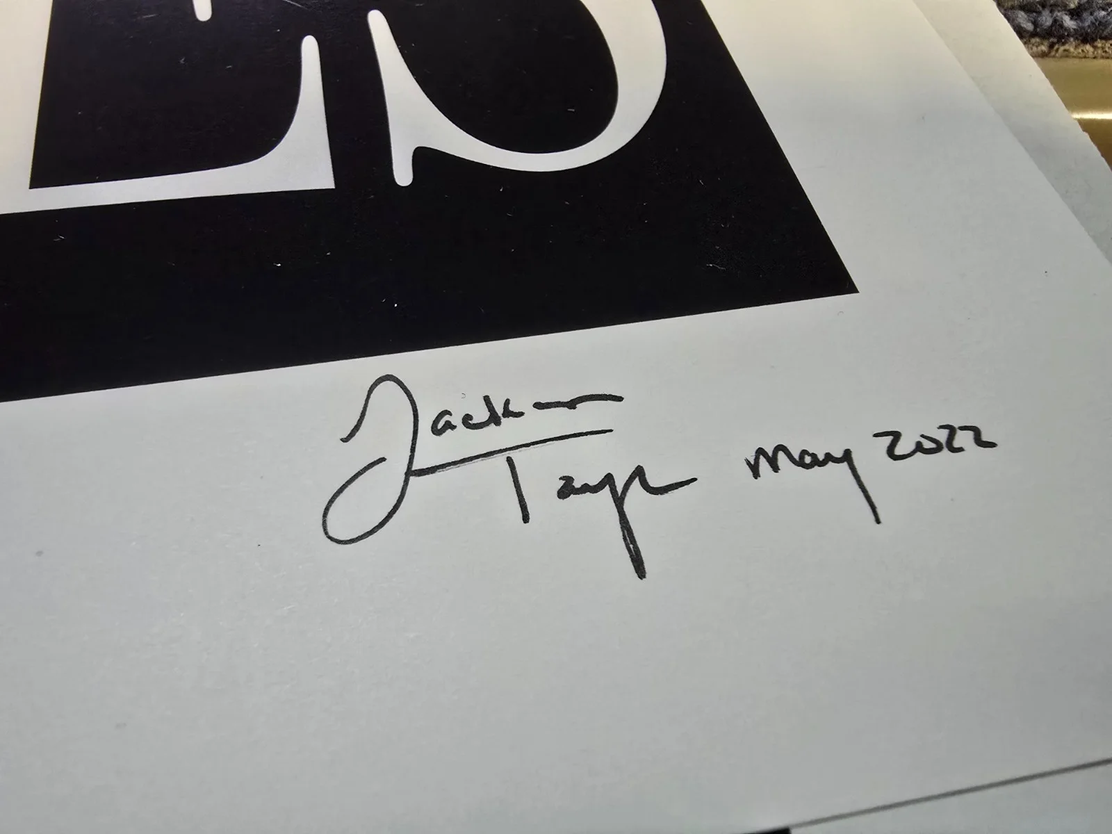 Signed George Jones “No Show Jones” Art Print Jackson Taylor Icon Collection, изображение 2
