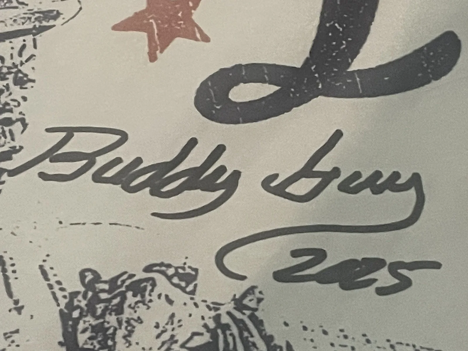 Buddy Guy Rare Buddy Guy Live ￼Signed ￼Concert Poster, image 3