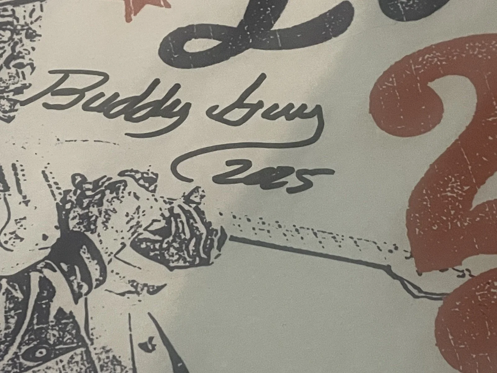 Buddy Guy Rare Buddy Guy Live ￼Signed ￼Concert Poster, image 4