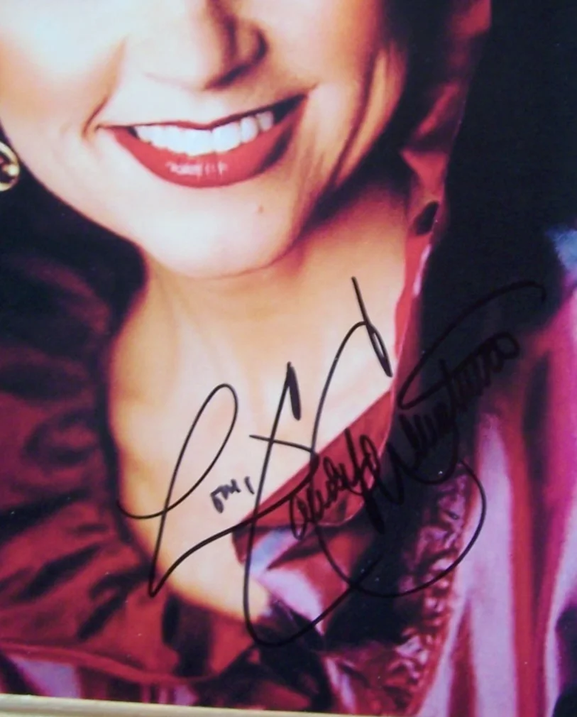 CANDY CHRISTMAS autographed 8 x 10 photo gospel singer & philanthropist, изображение 2