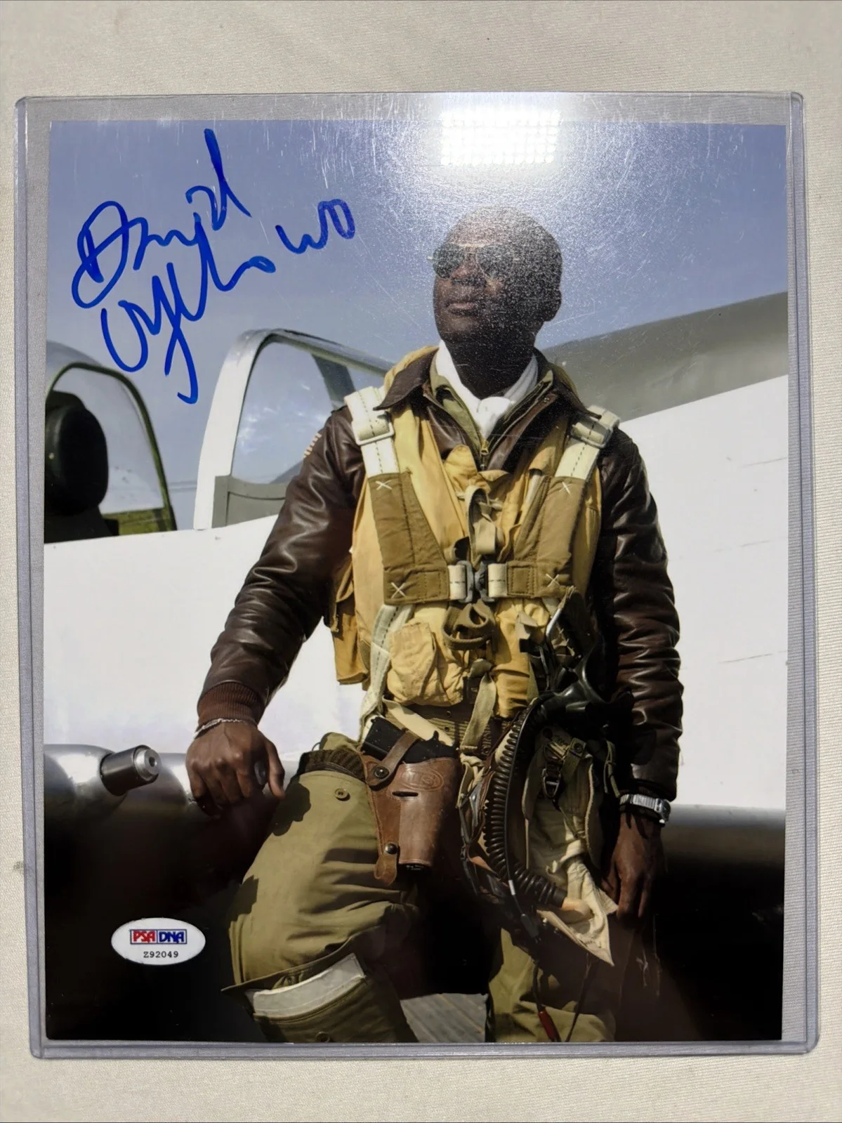 DAVID OYELOWO — DAVID OYELOWO SIGNED RED TAILS 8X10 PHOTO PSA/DNA COA AUTHENTIC HAND SIGNED