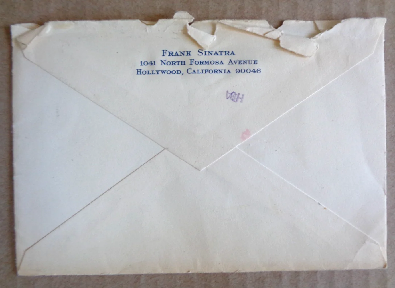 Frank Sinatra / Francis Albert — Two personal letters from Frank Sinatra signed with their original envelopes, image 4