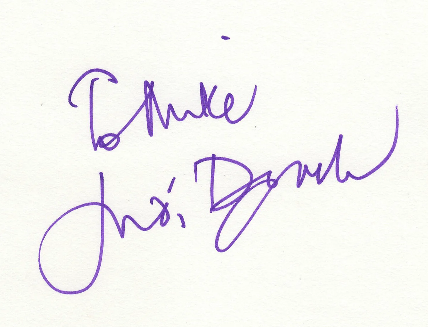 Judi Dench James Bond Autographed Signed Album Page AMCo COA 2054, изображение 2