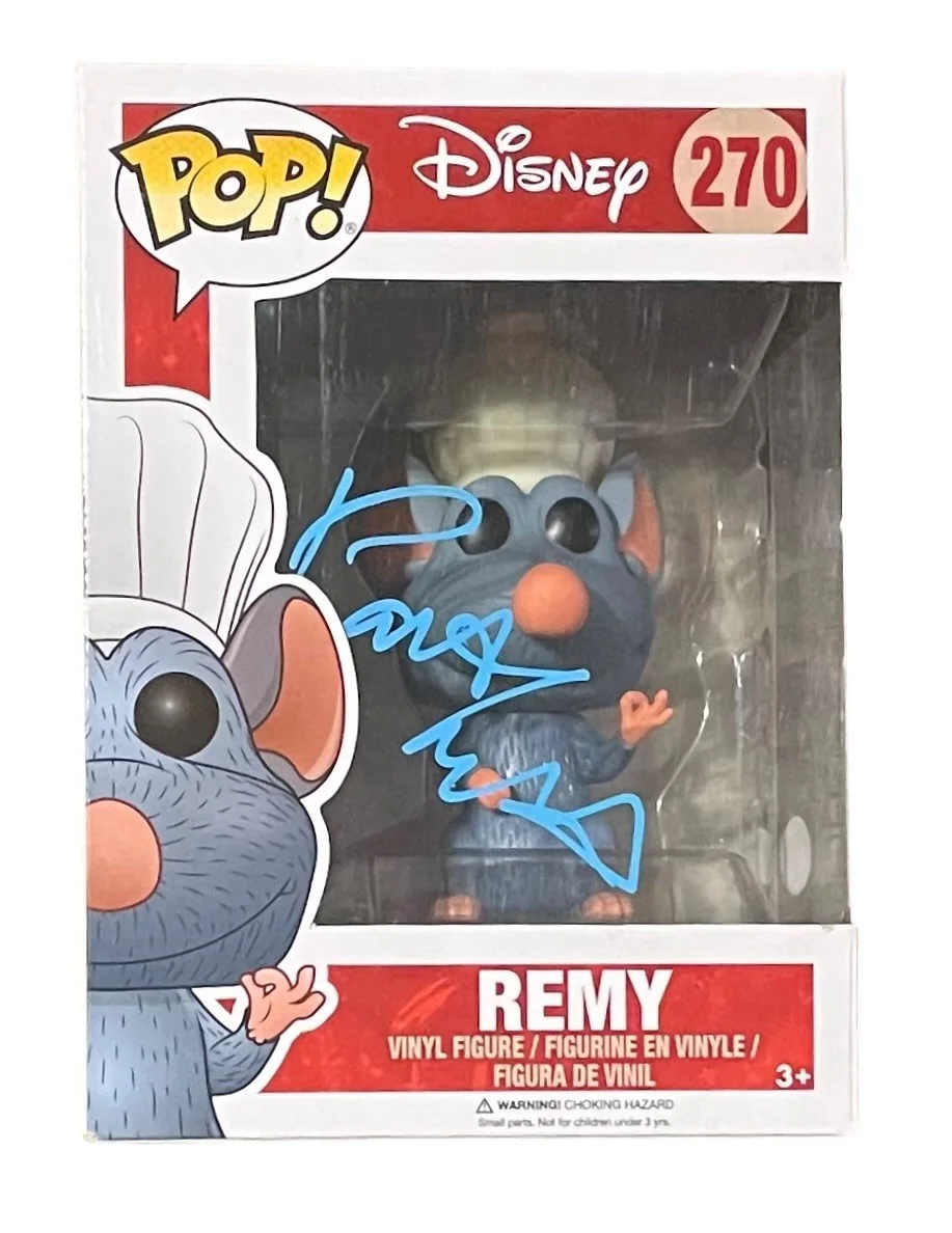 Patton Oswalt Signed Autographed Ratatouille Remy Funko Pop #270 ACOA, изображение 2