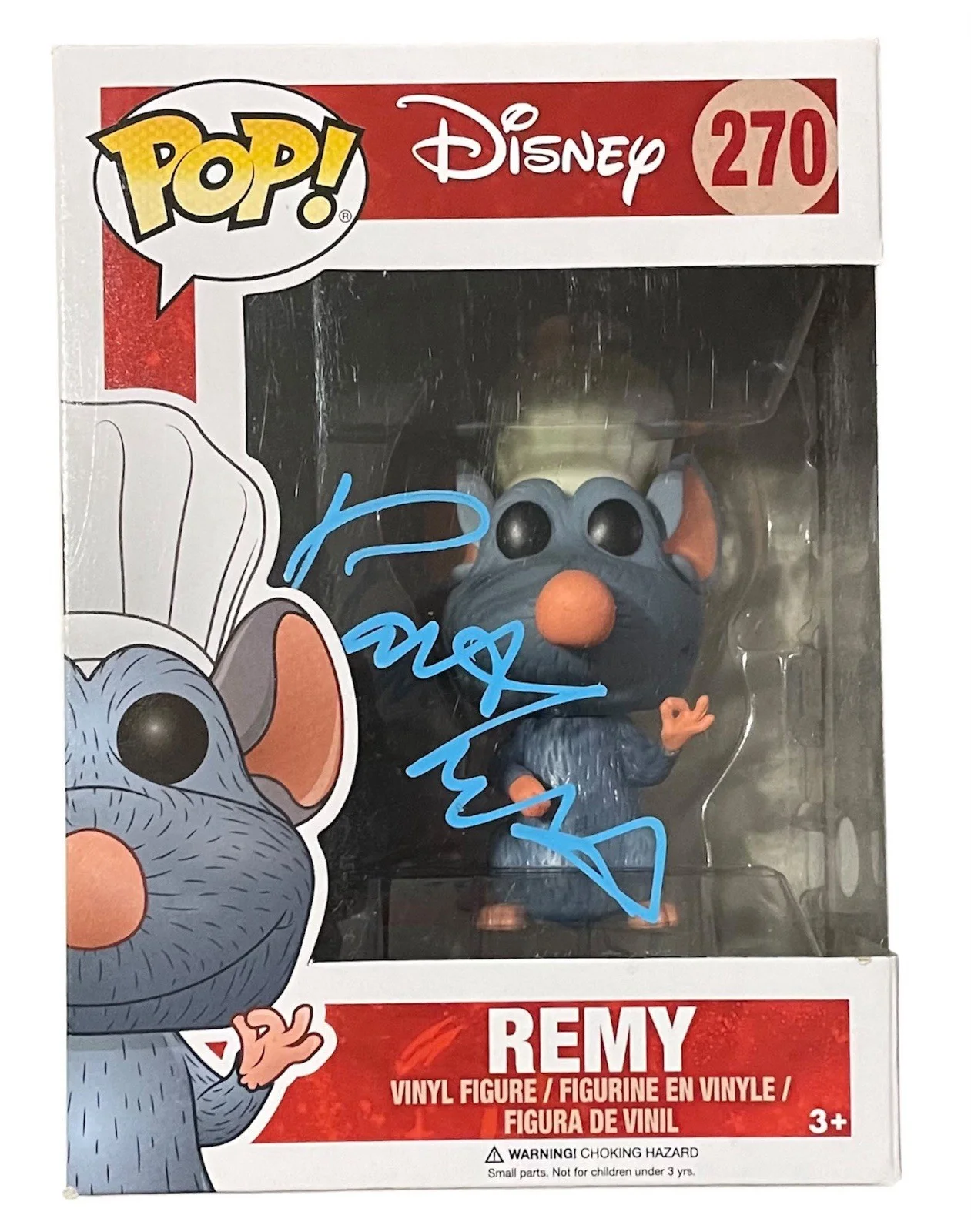 Patton Oswalt Signed Autographed Ratatouille Remy Funko Pop #270 ACOA, изображение 3