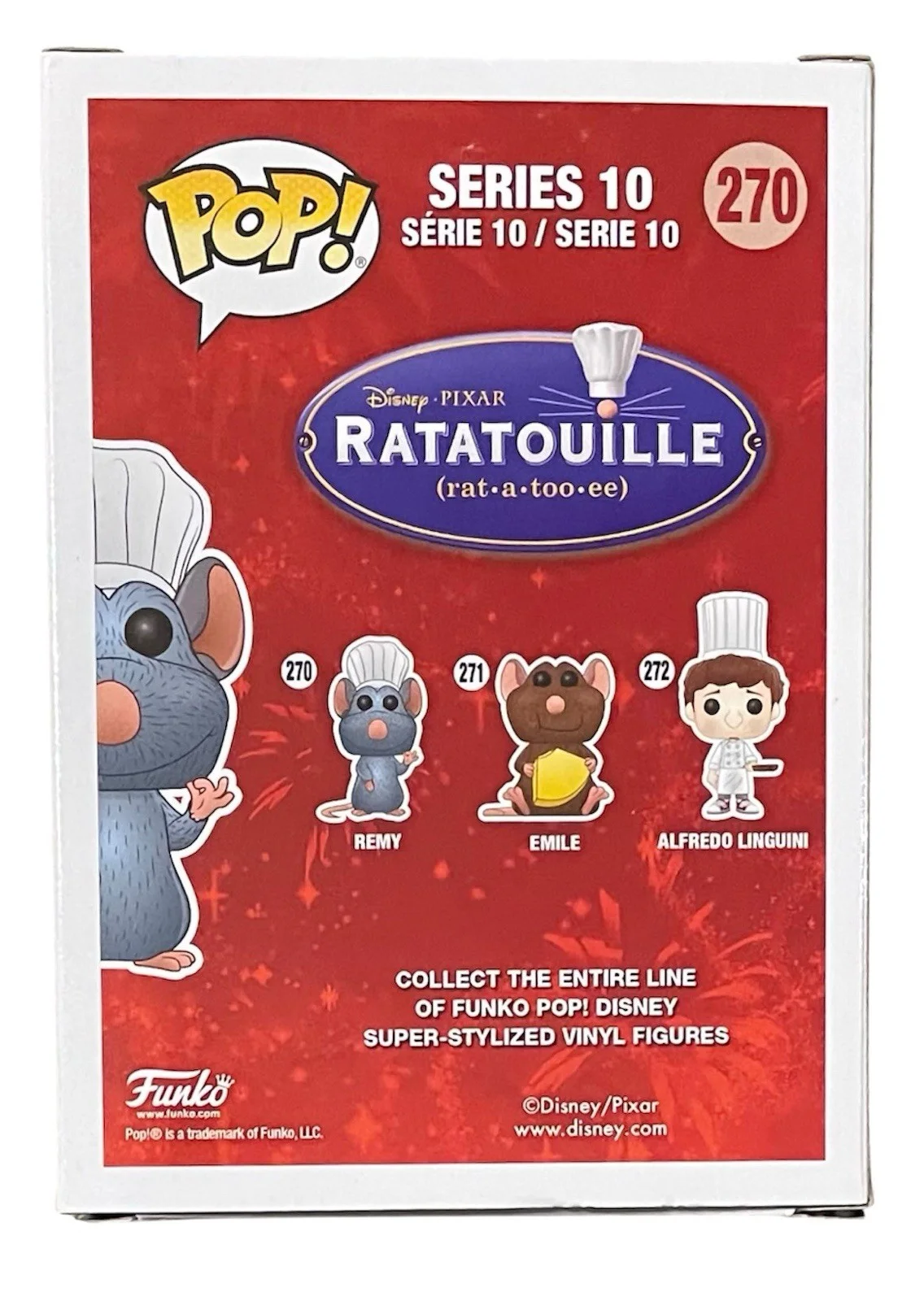 Patton Oswalt Signed Autographed Ratatouille Remy Funko Pop #270 ACOA, изображение 5