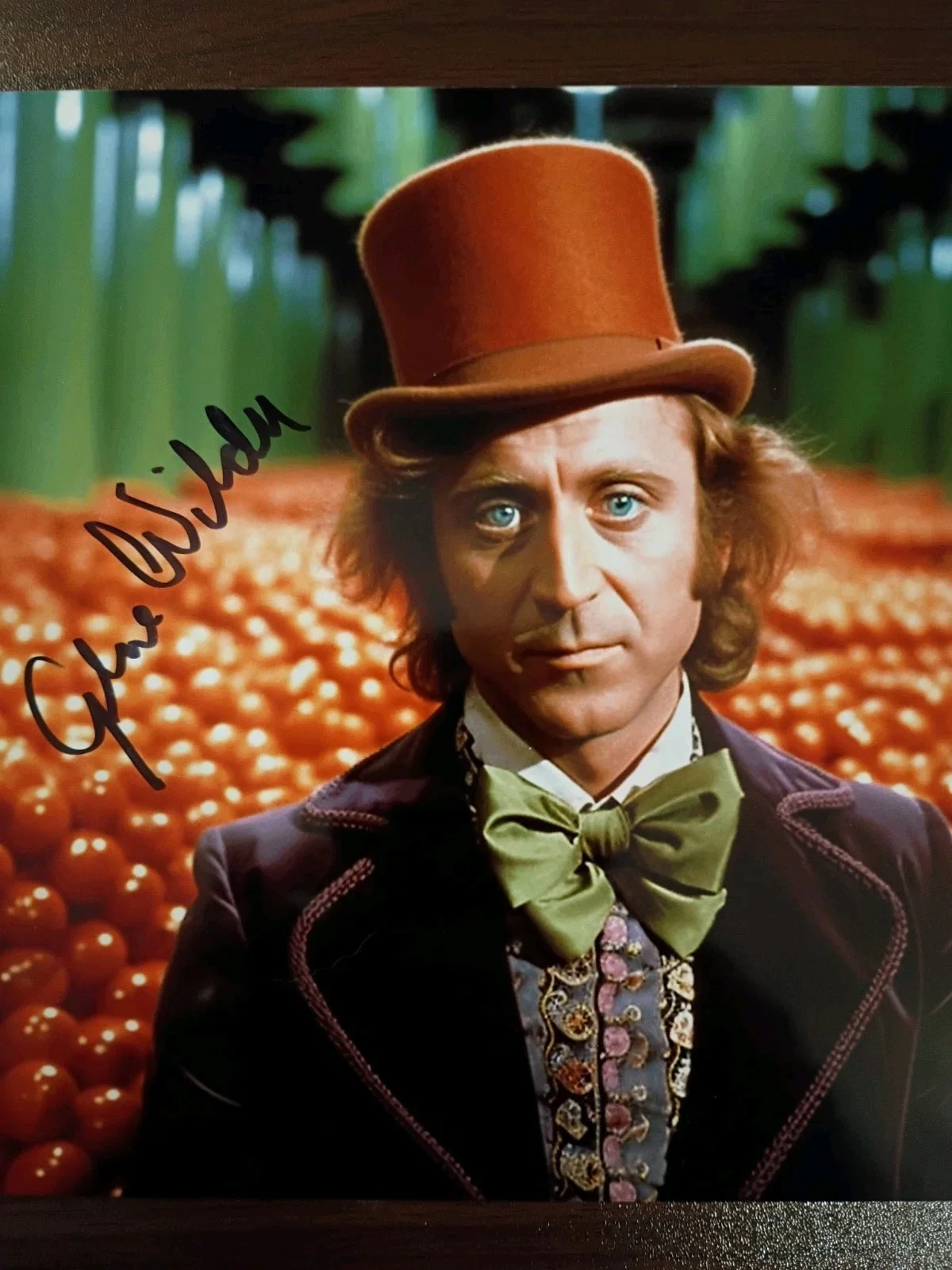 Gene Wilder — Gene Wilder Autographed 8x10 Willy Wonka W/ COA & Matching Sticker, изображение 4