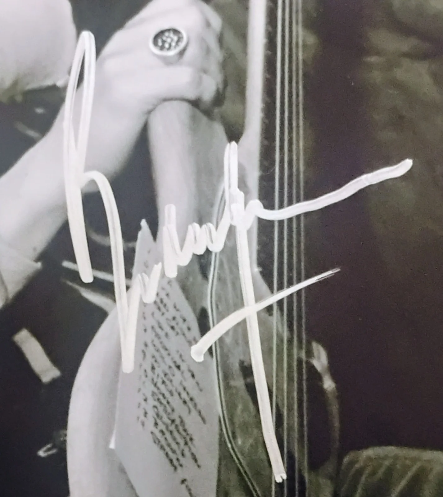 Bill Wyman Hand Signed 8x10 Photo COA Rolling Stones NO US TARIFFS, image 3