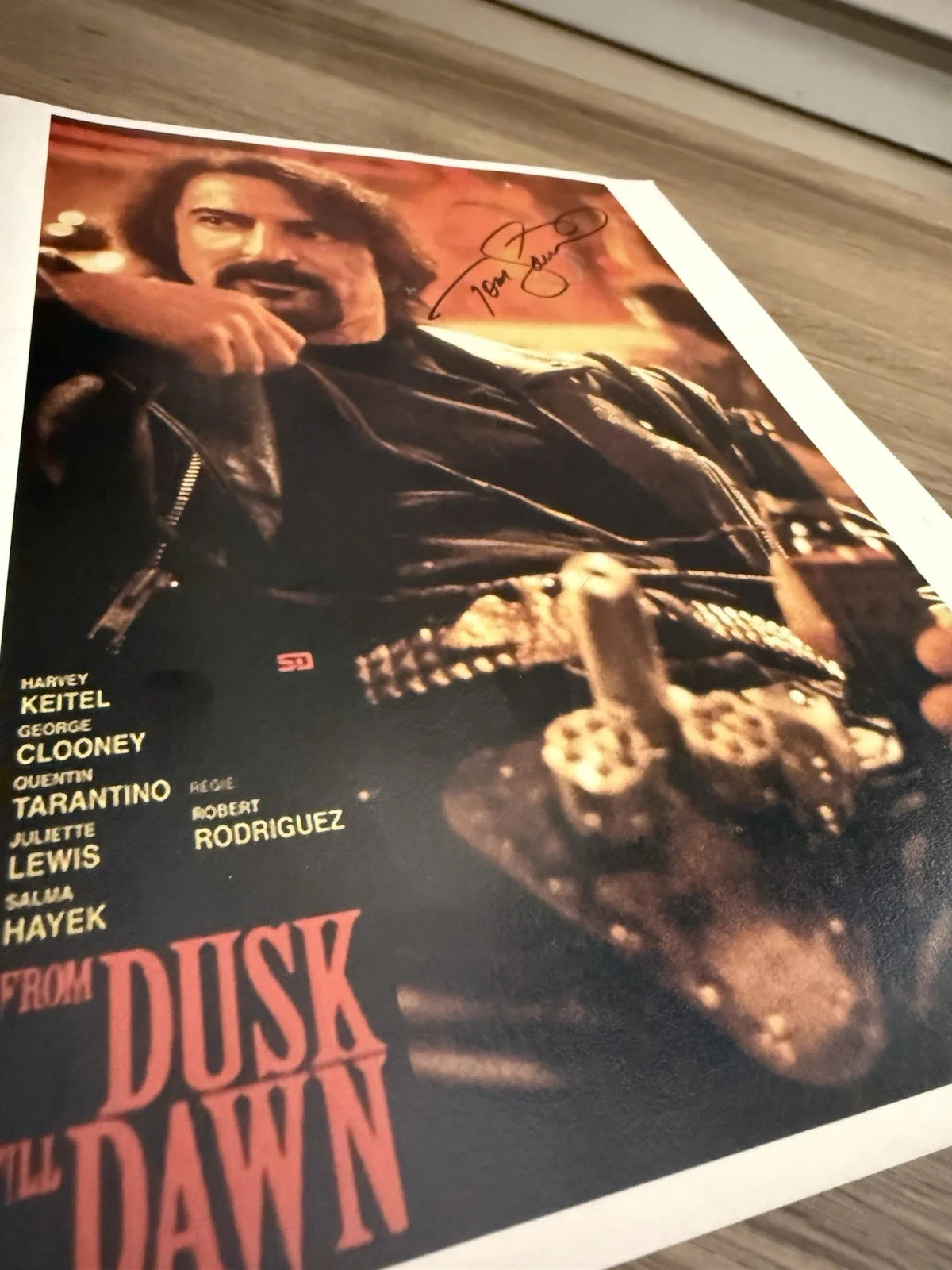 Tom Savini — Tom Savini Signed From Dusk Till Dawn Photo Autograph Horror FX Legend, image 5